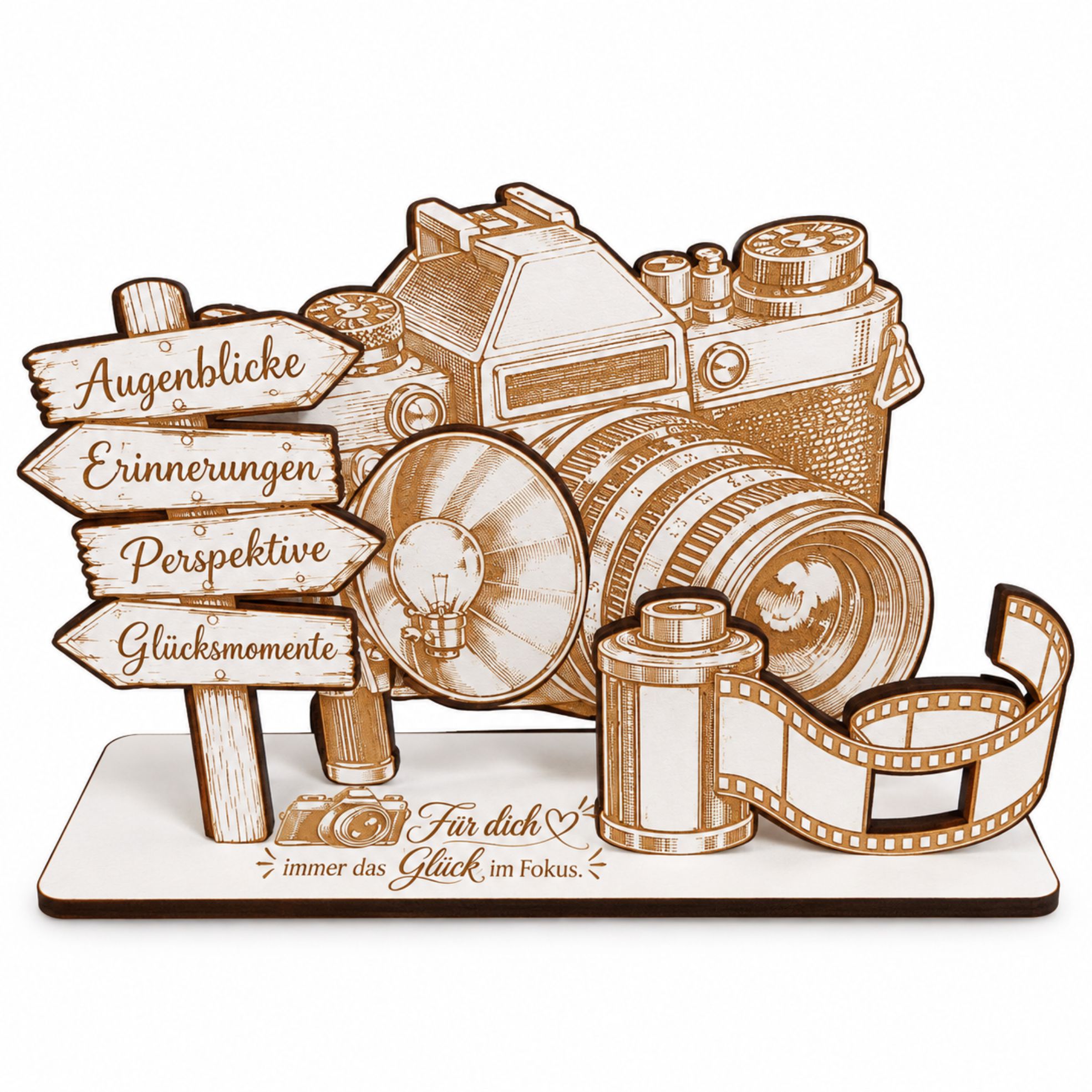 Fotografie Geldgeschenk Geschenk für Fotografen mit Kamera 14x8cm