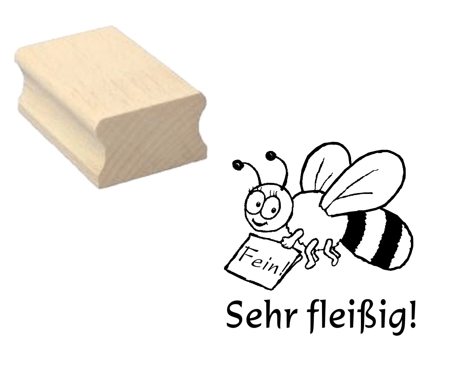 Lehrerstempel « Sehr fleißig! »