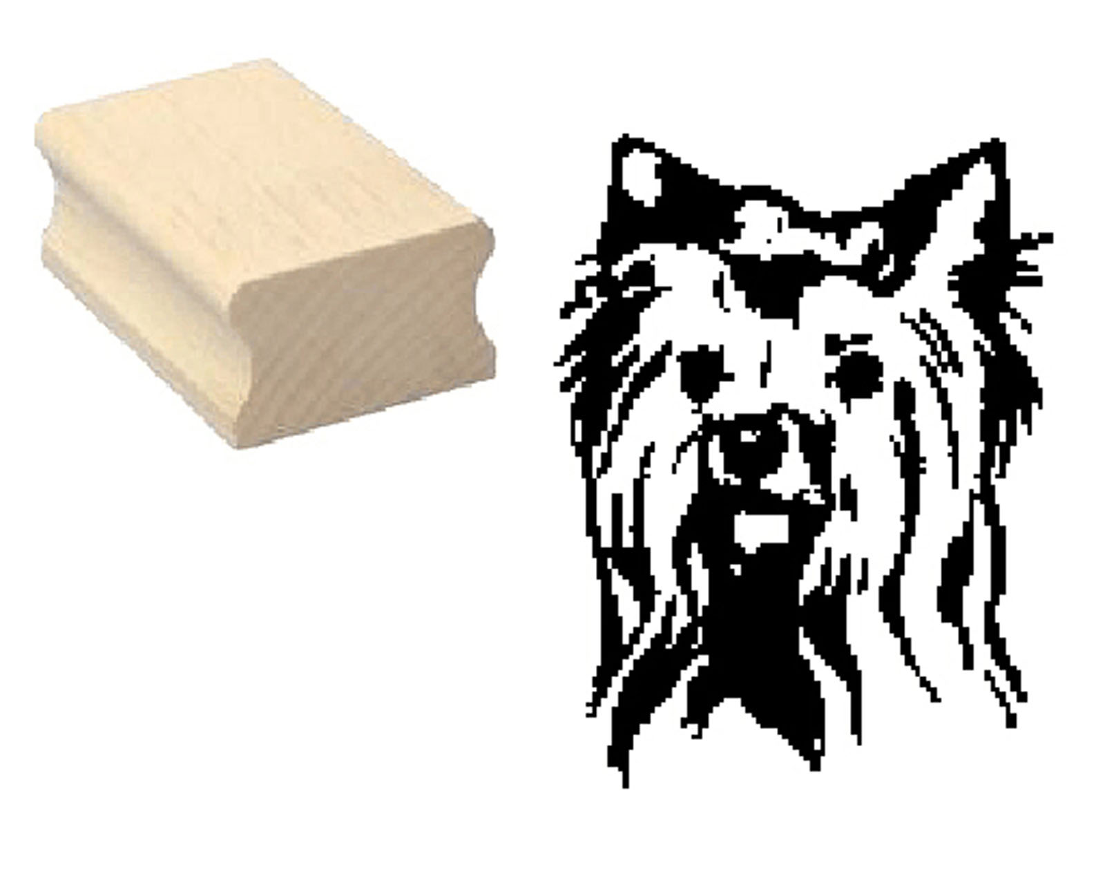Motivstempel « YORKSHIRE TERRIER 01 » Hund