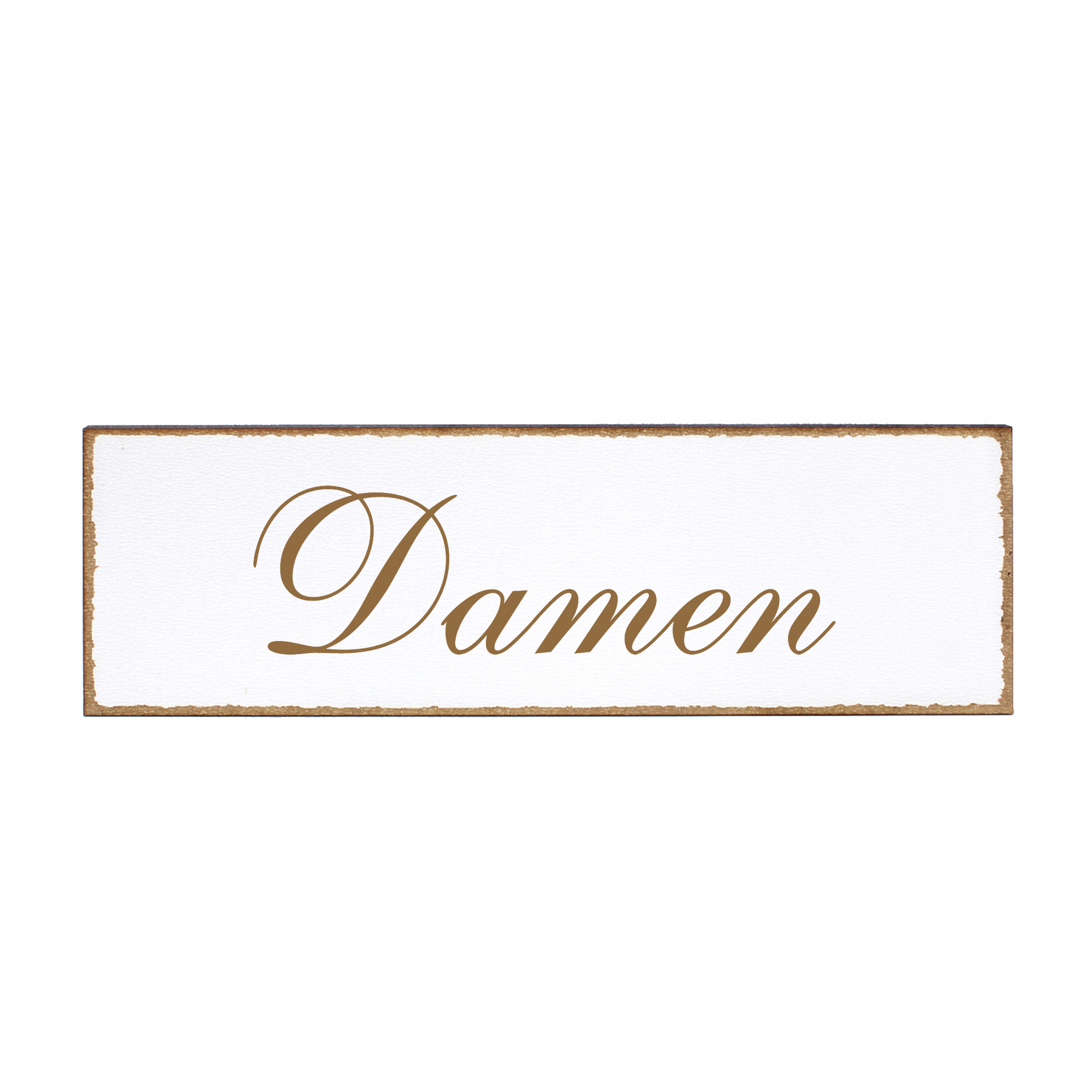 Deko Türschild - Damen - Schild 150 x 50 mm - Schilder Türschilder