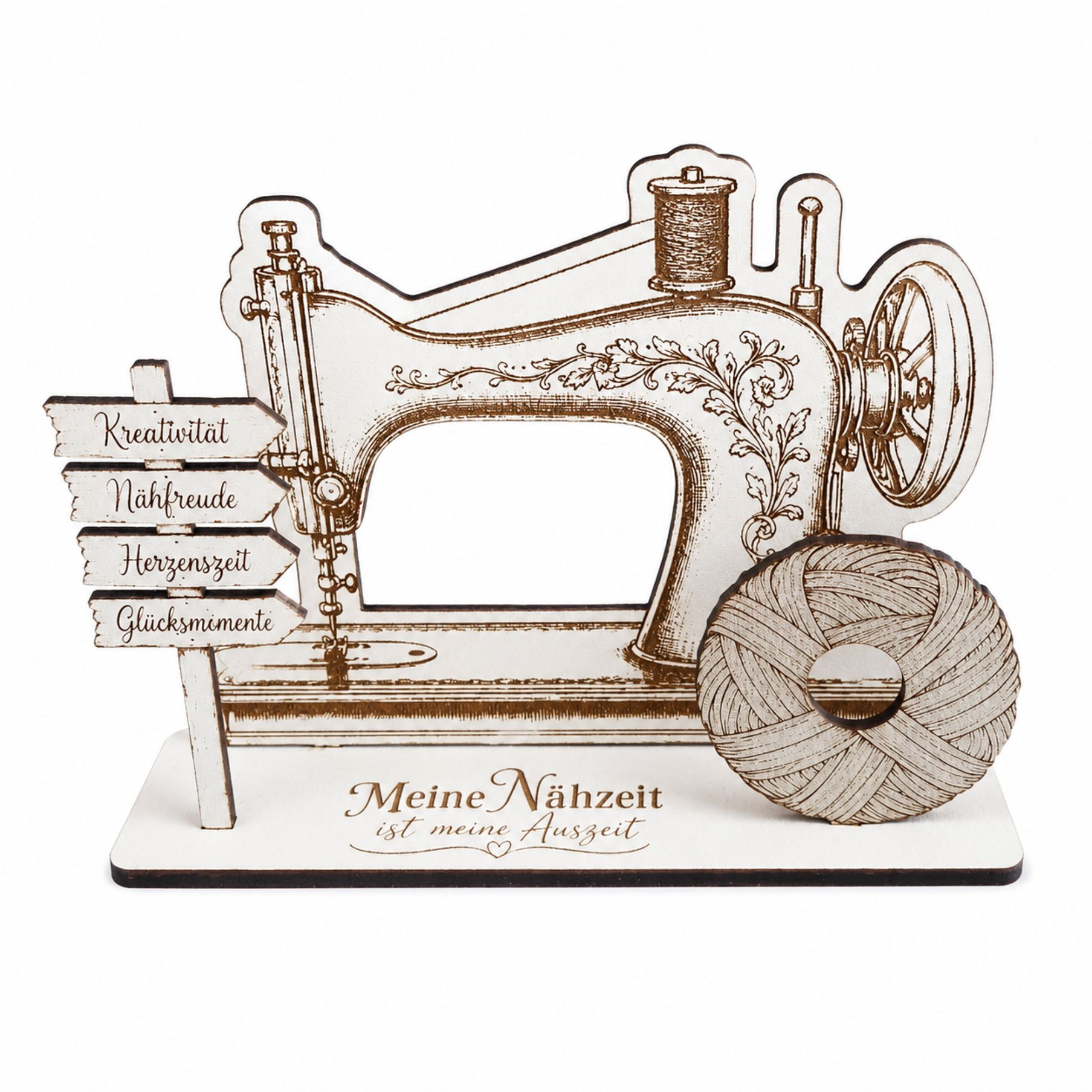 Nähmaschine Geldgeschenk Nähen – Geschenk für Nähfans 14 x 10 cm