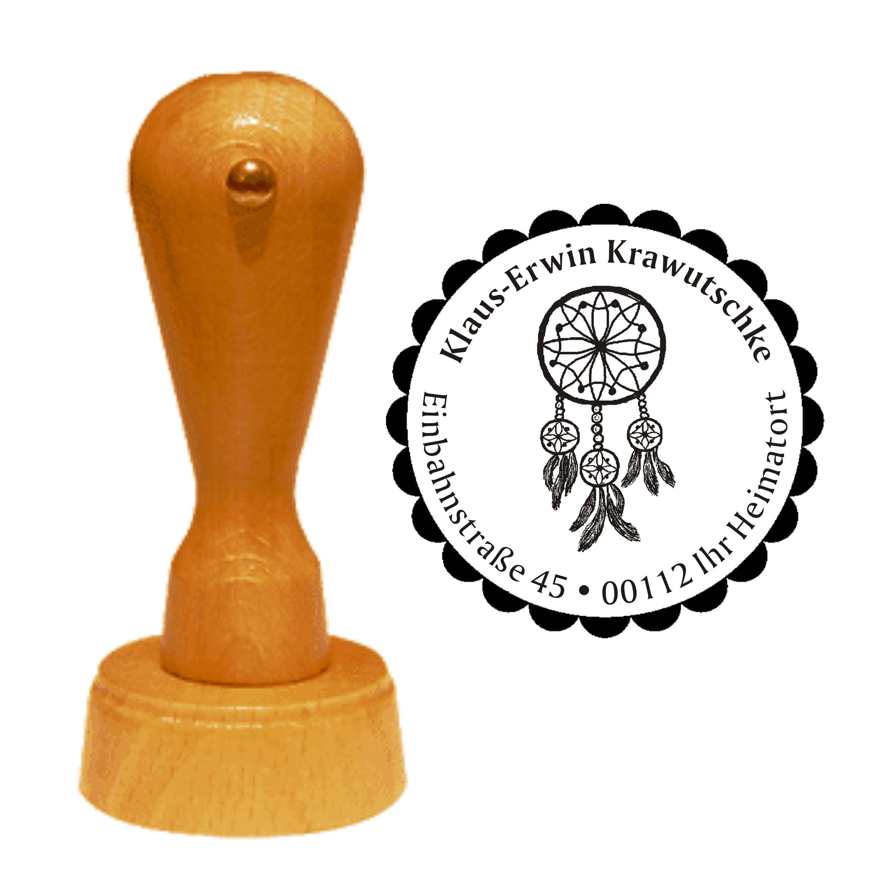 Adressenstempel « TRAUMFÄNGER 02 »