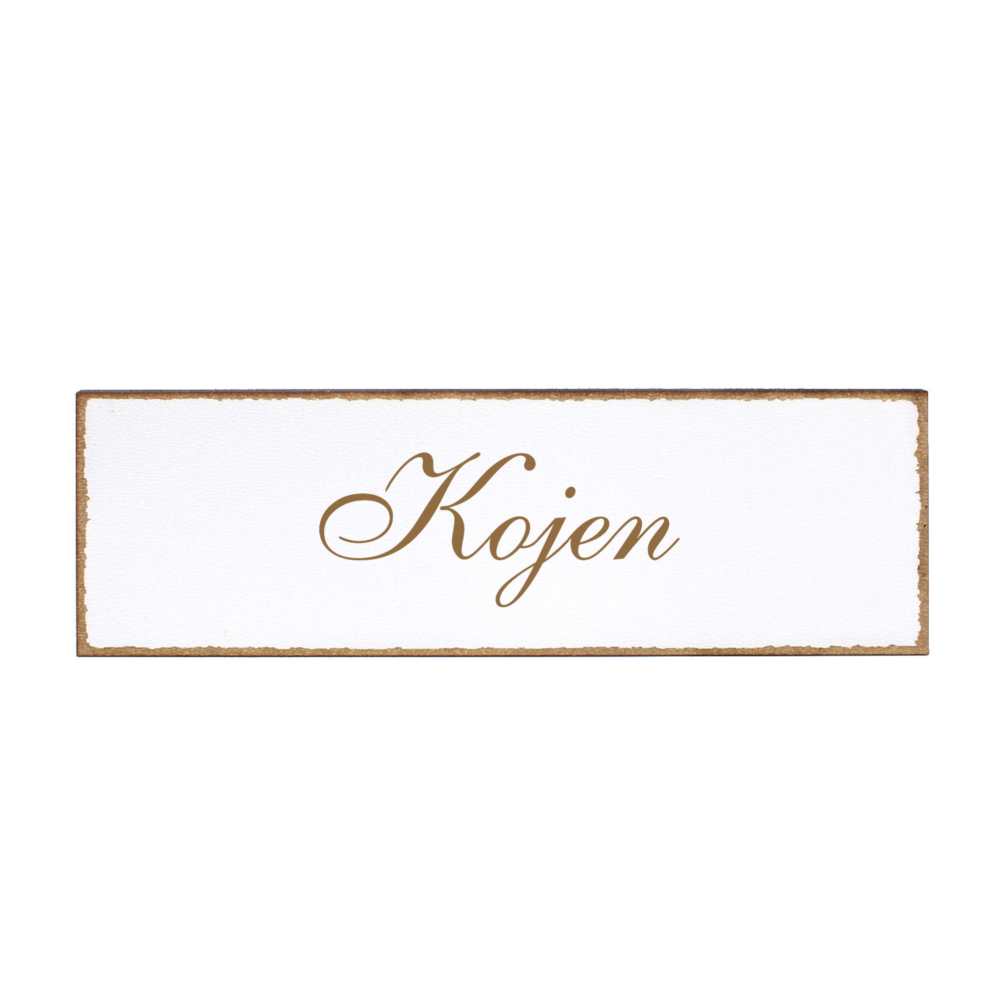 Deko Türschild - Kojen - Schild 150 x 50 mm - Schilder Türschilder