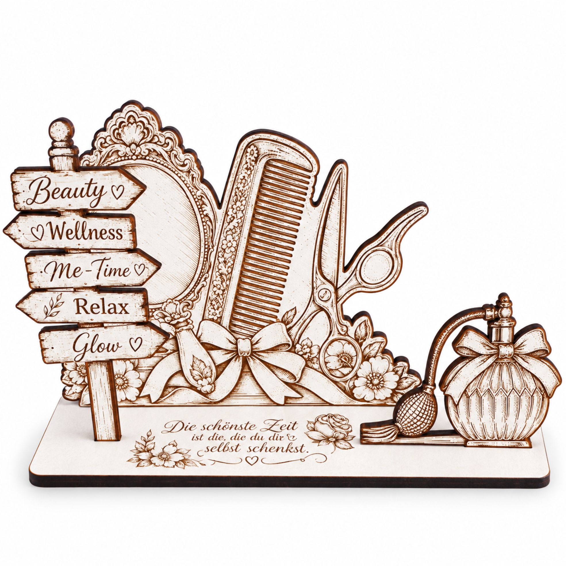 Beauty Wellness Geldgeschenk Geschenk für Me-Time Selfcare 14 x 8 cm