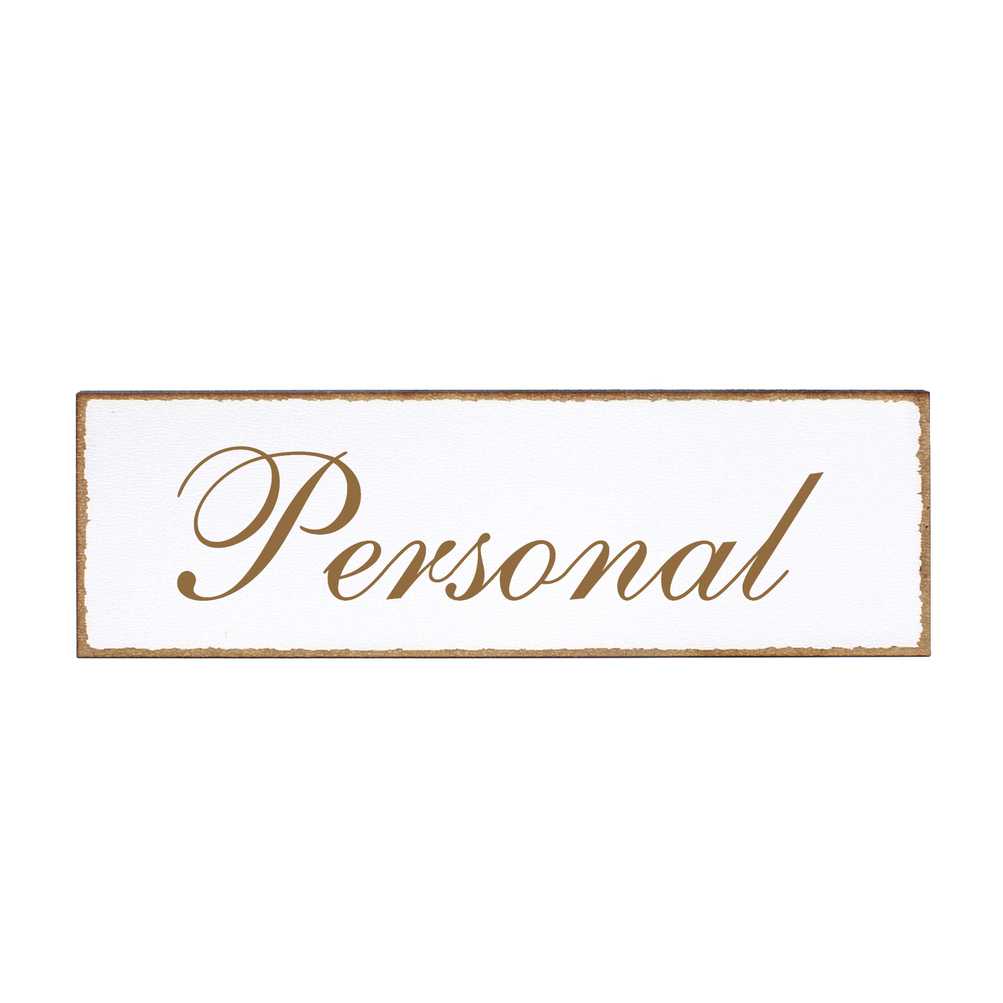 Deko Türschild - Personal - Schild 150 x 50 mm - Schilder Türschilder