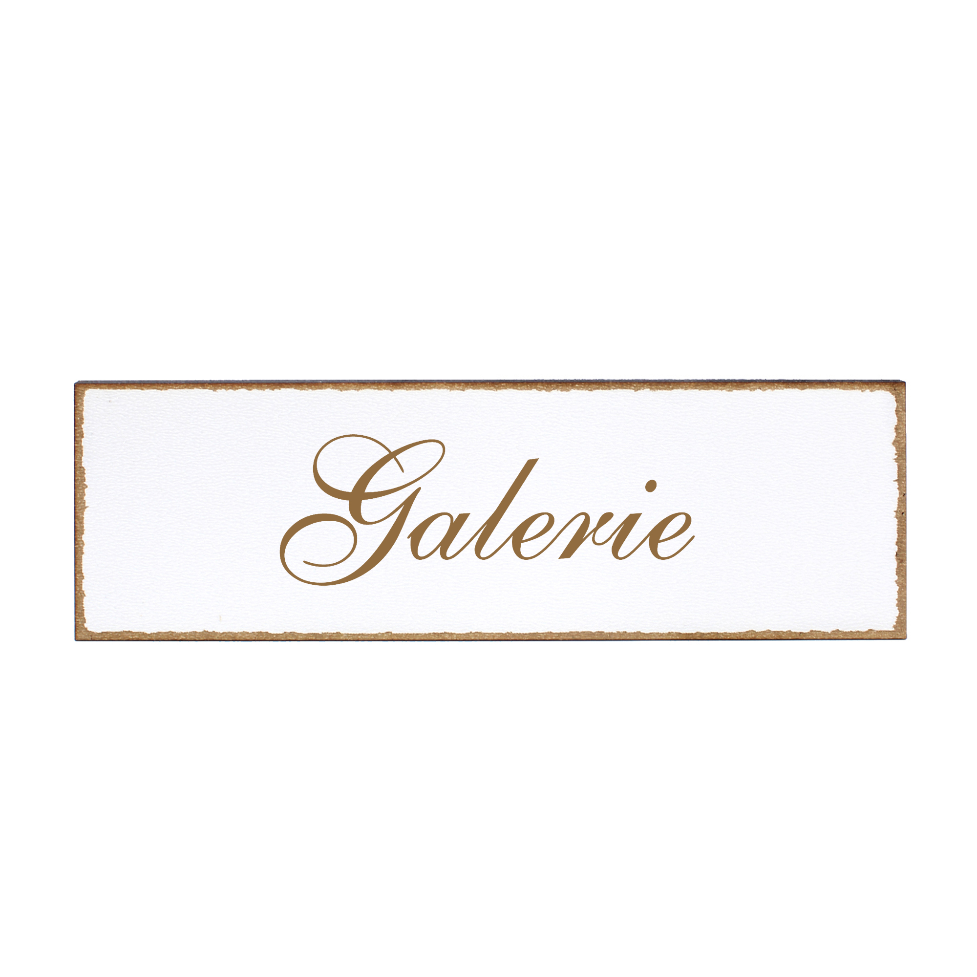 Deko Türschild - Galerie - Schild 150 x 50 mm - Schilder Türschilder