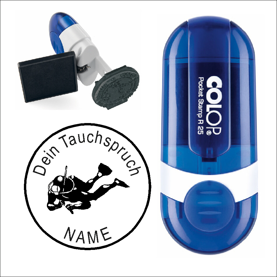 Taucherstempel « Taucher 1 »