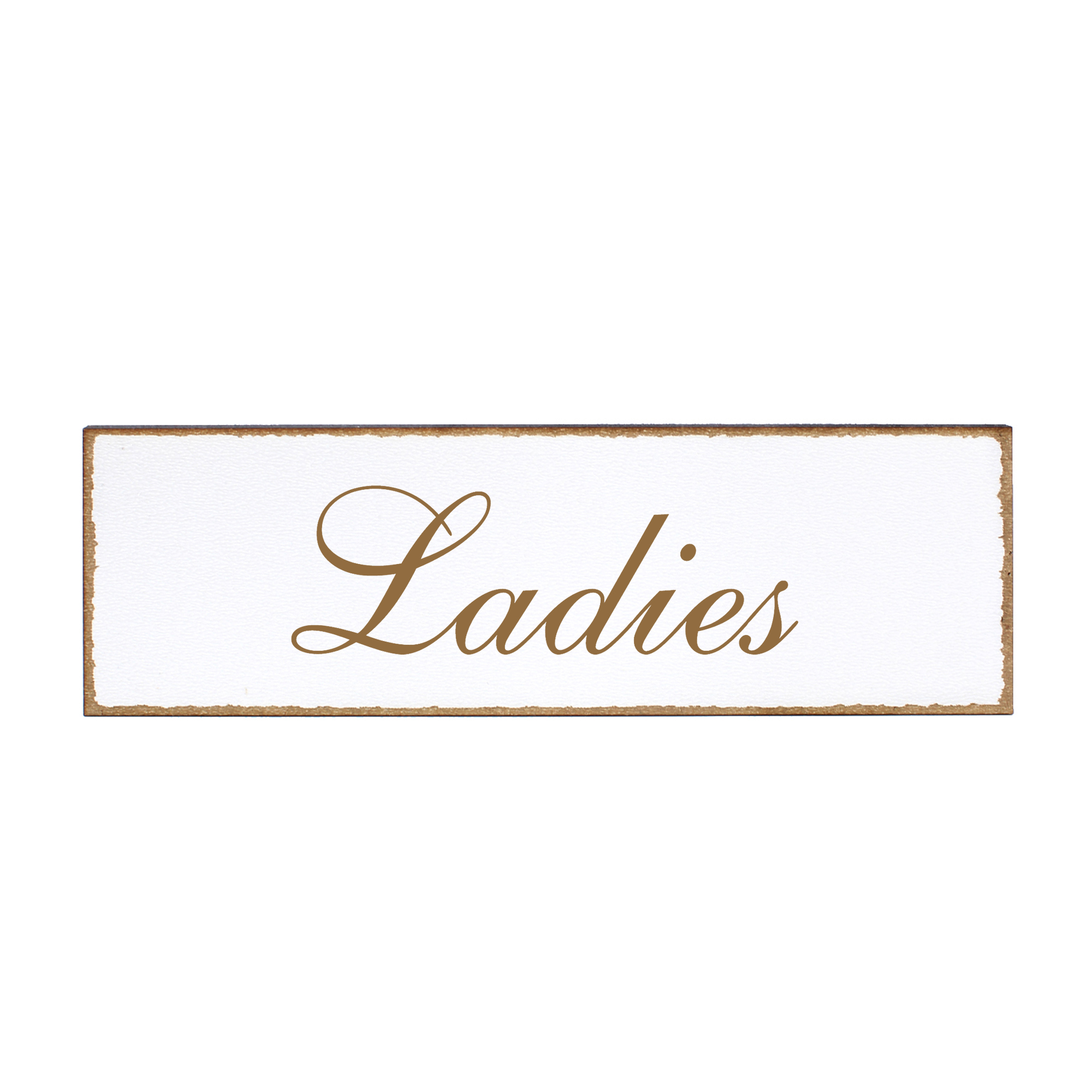 Deko Türschild - Ladies - Schild 150 x 50 mm - Schilder Türschilder