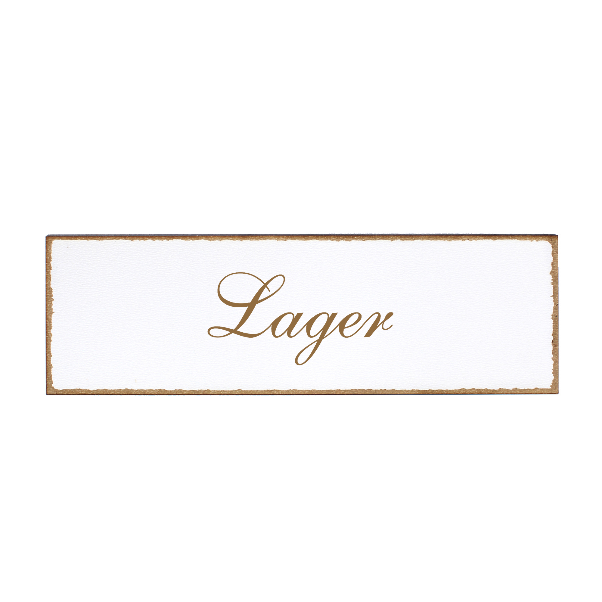 Deko Türschild - Lager - Schild 150 x 50 mm - Schilder Türschilder
