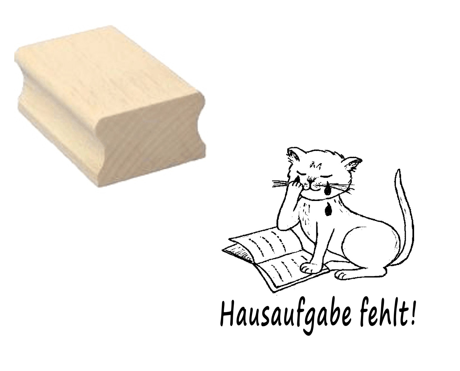 Lehrerstempel « Hausaufgabe fehlt! »