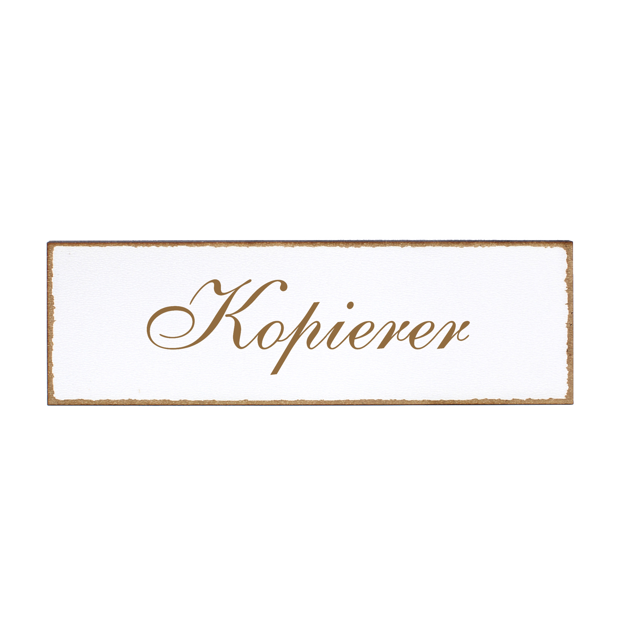 Deko Türschild - Kopierer - Schild 150 x 50 mm - Schilder Türschilder