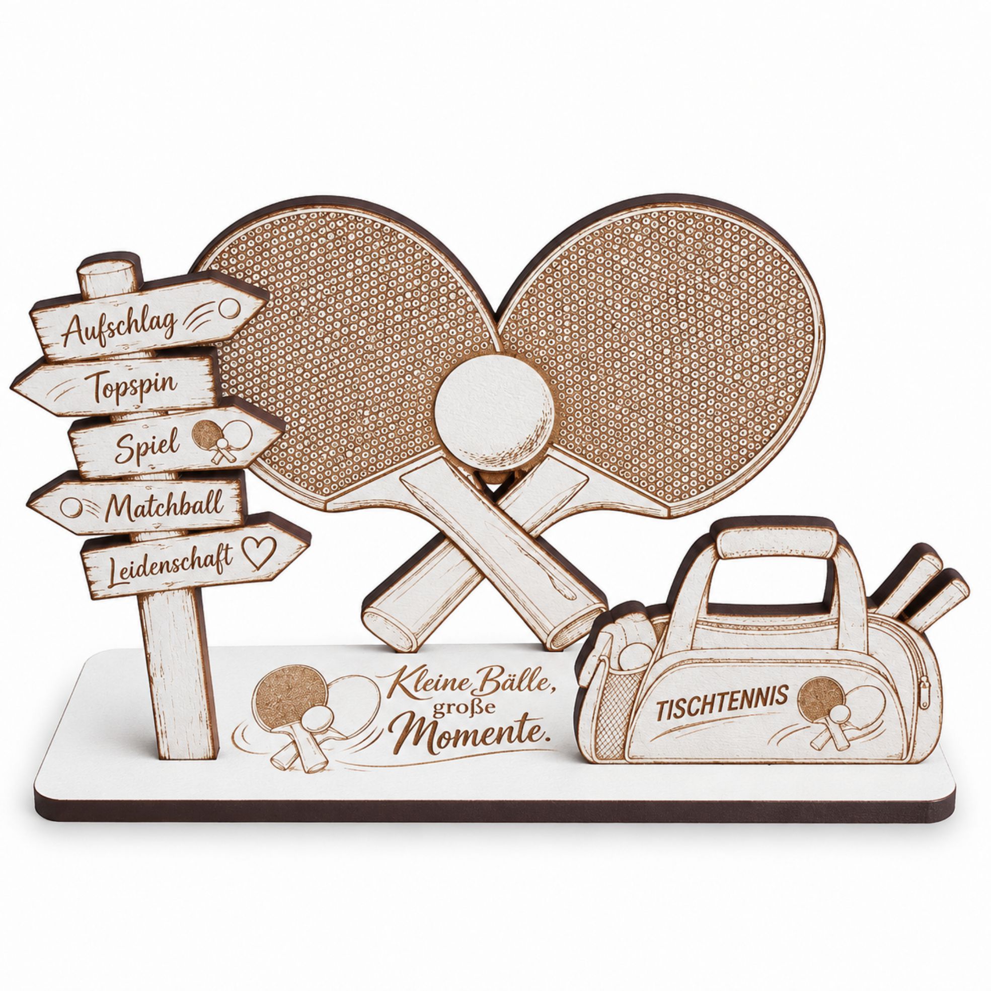 Tischtennis Geldgeschenk Geschenk für Tischtennisfans 14x8cm