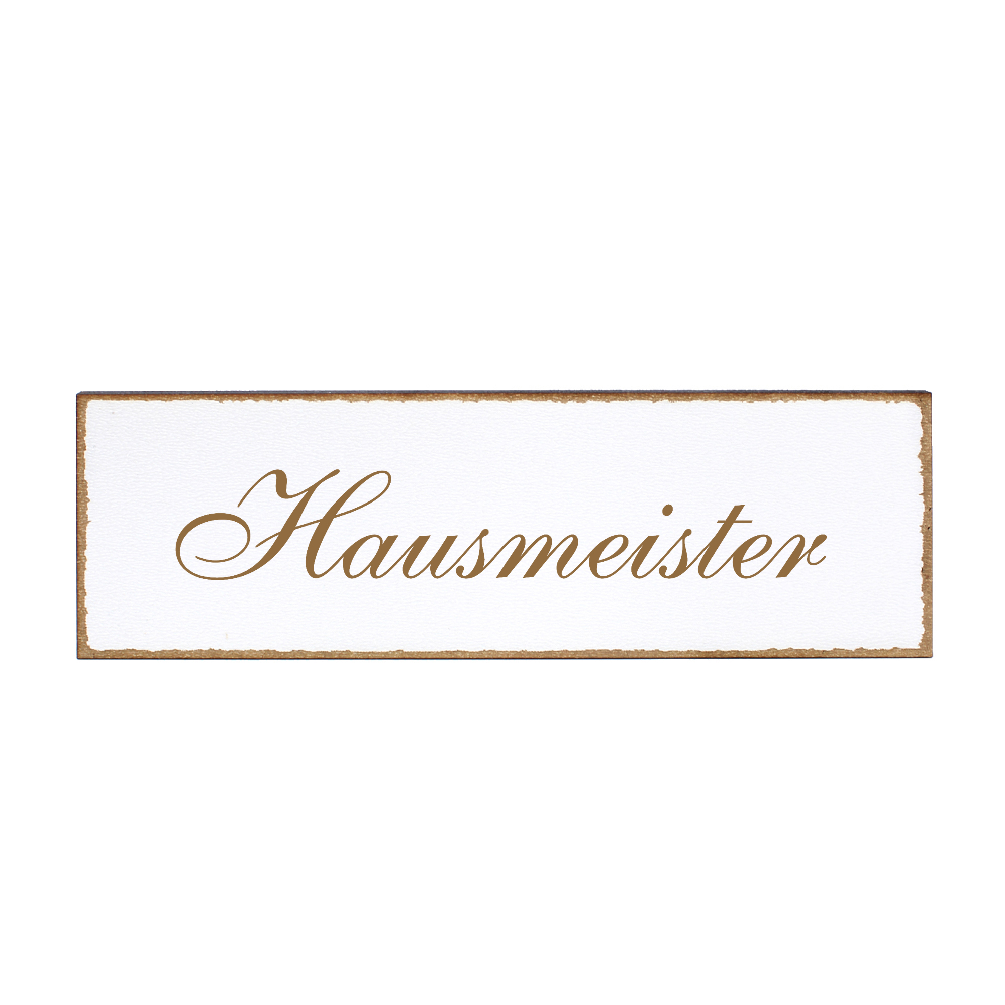 Deko Türschild - Hausmeister - Schild 150 x 50 mm - Schilder Türschilder