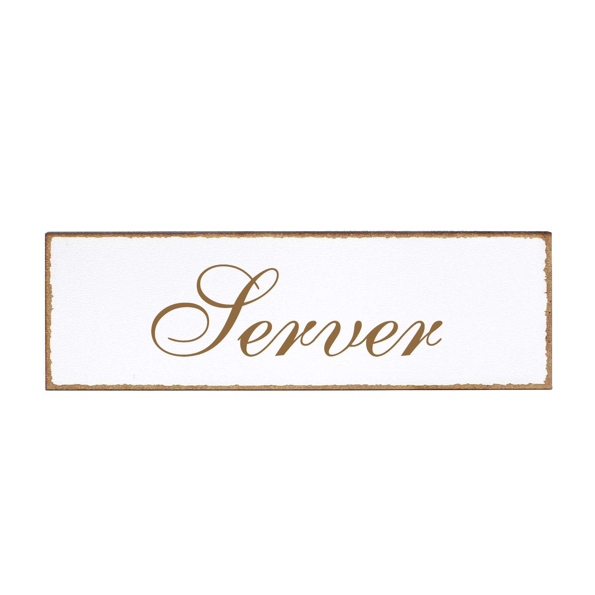Deko Türschild - Server - Schild 150 x 50 mm - Schilder Türschilder