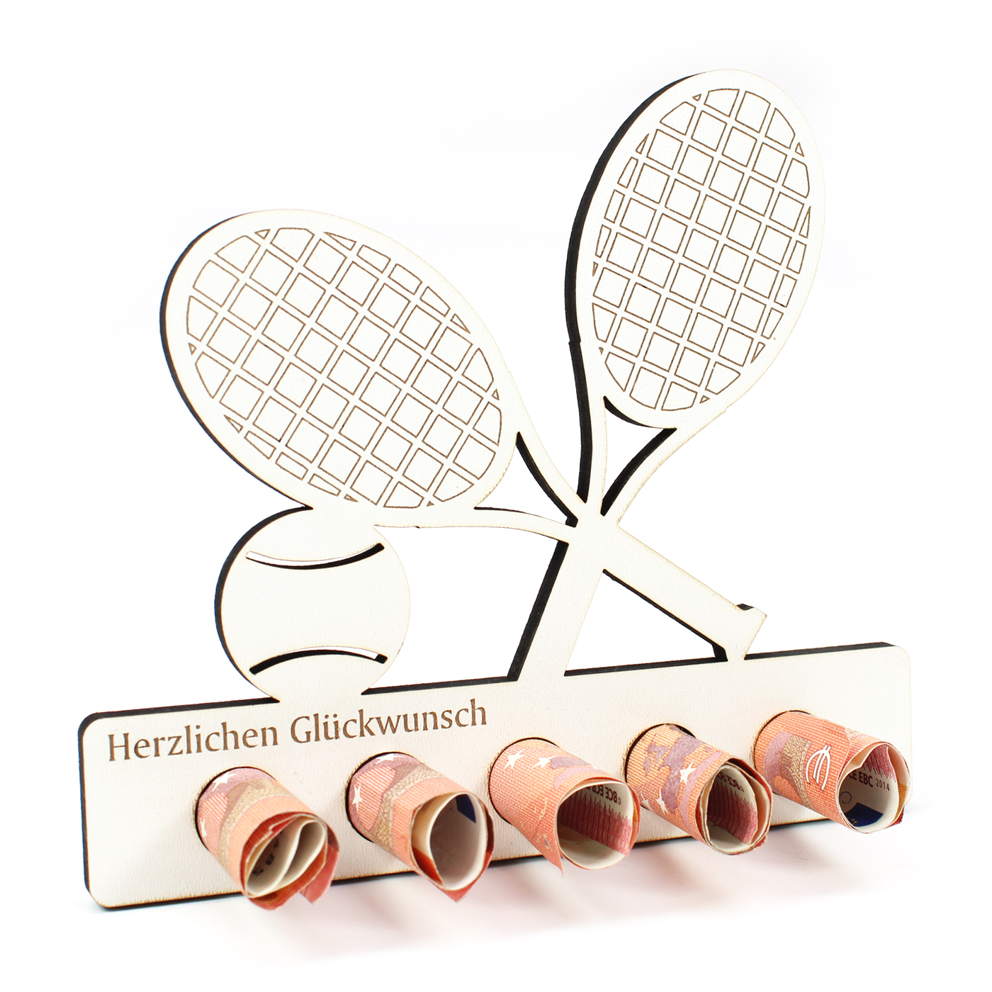 Geschenk Tennis Tennisspieler Badminton Tennistrainer Geldgeschenk