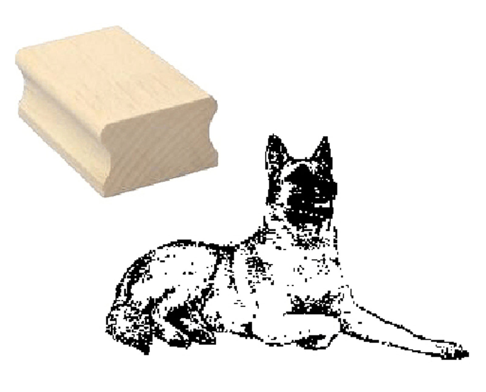 Motivstempel « MALINOIS » Hund