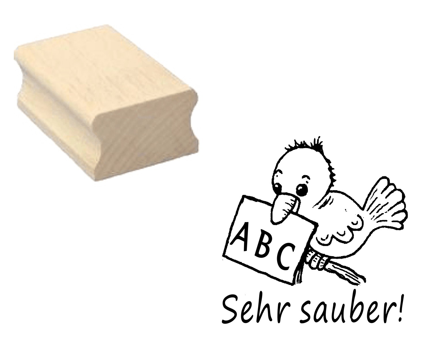 Lehrerstempel « Sehr sauber! »