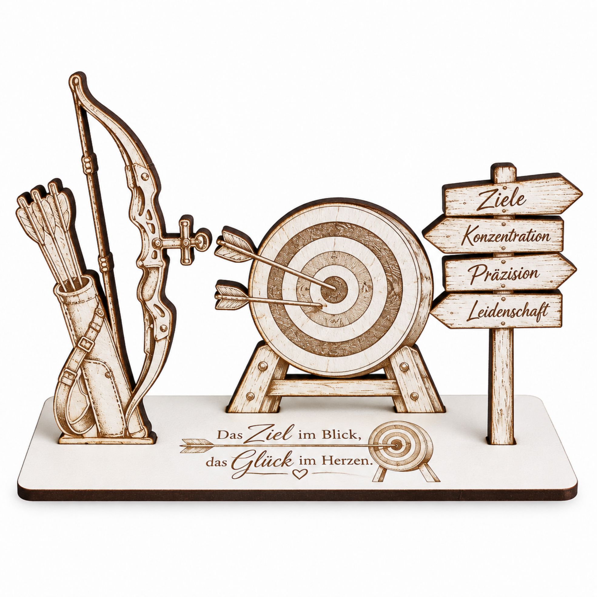 Bogenschießen Geldgeschenk Geschenk für Bogenschützen 14x10cm