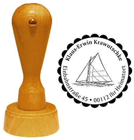 Adressenstempel « SEGELBOOT 03 »