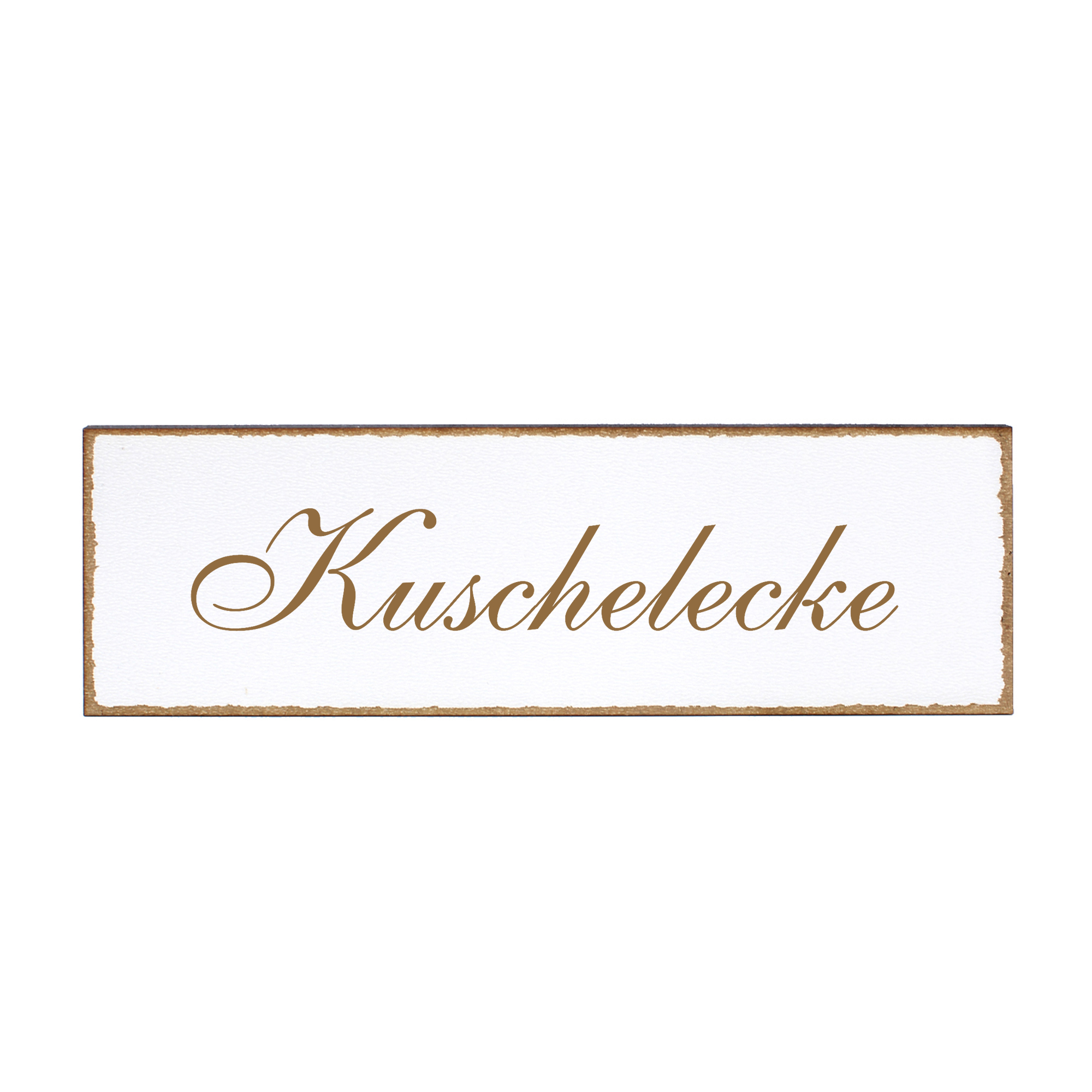 Deko Türschild - Kuschelecke - Schild 150 x 50 mm - Schilder Türschilder