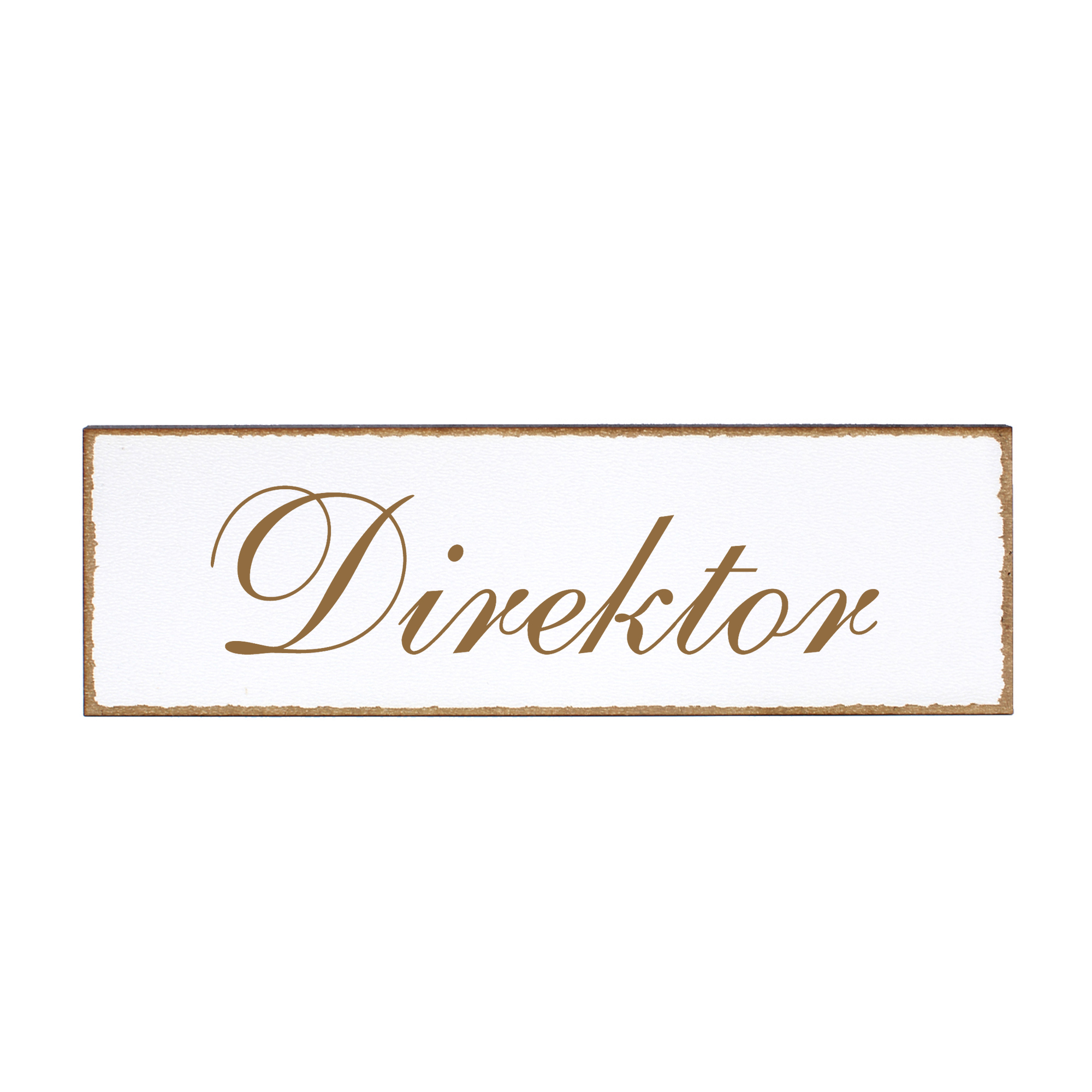 Deko Türschild - Direktor - Schild 150 x 50 mm - Schilder Türschilder