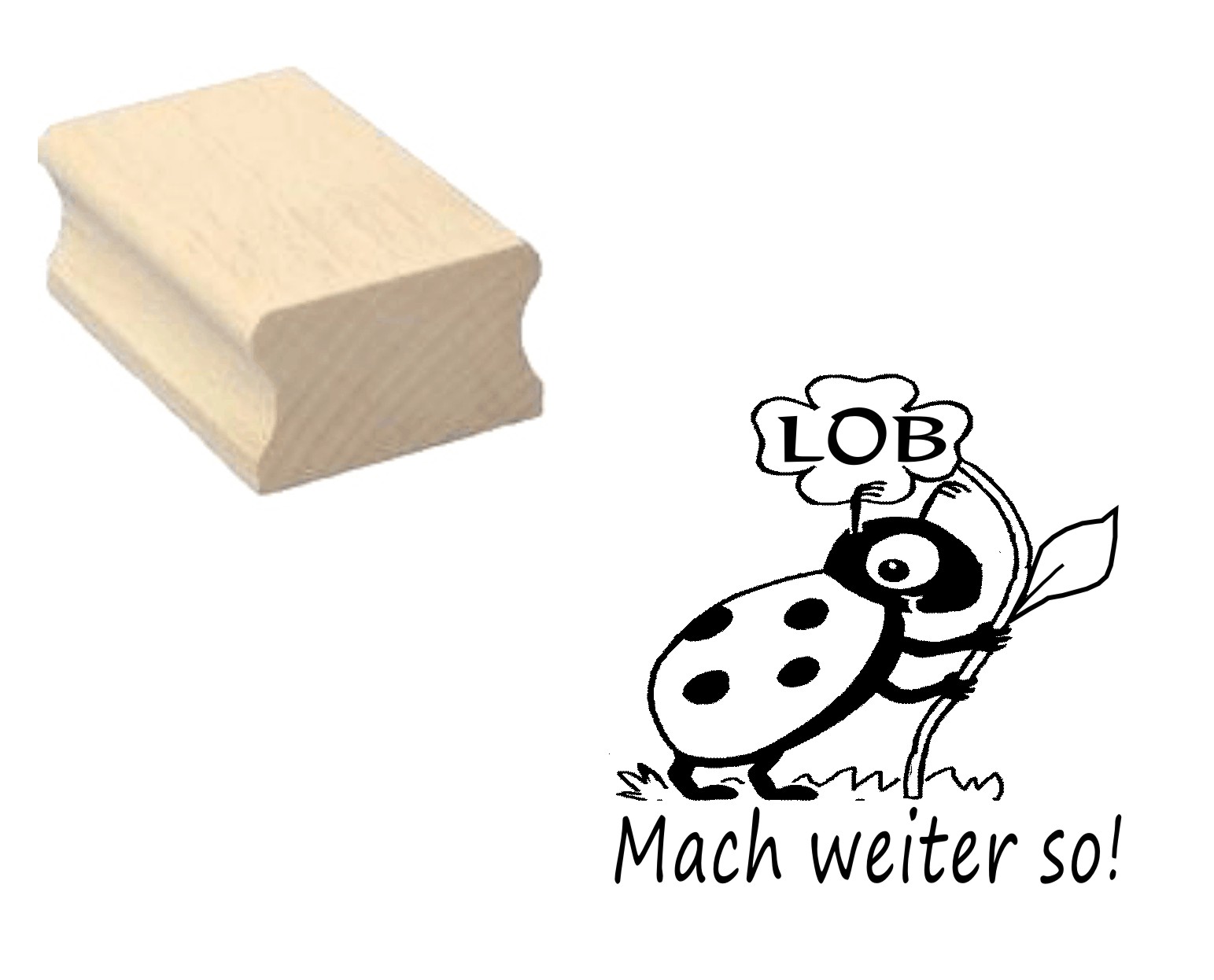 Lehrerstempel « Mach weiter so! »