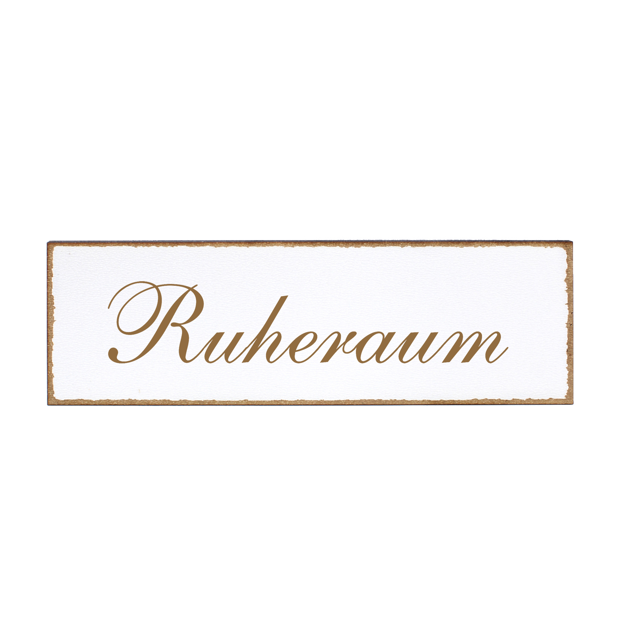 Deko Türschild - Ruheraum - Schild 150 x 50 mm - Schilder Türschilder