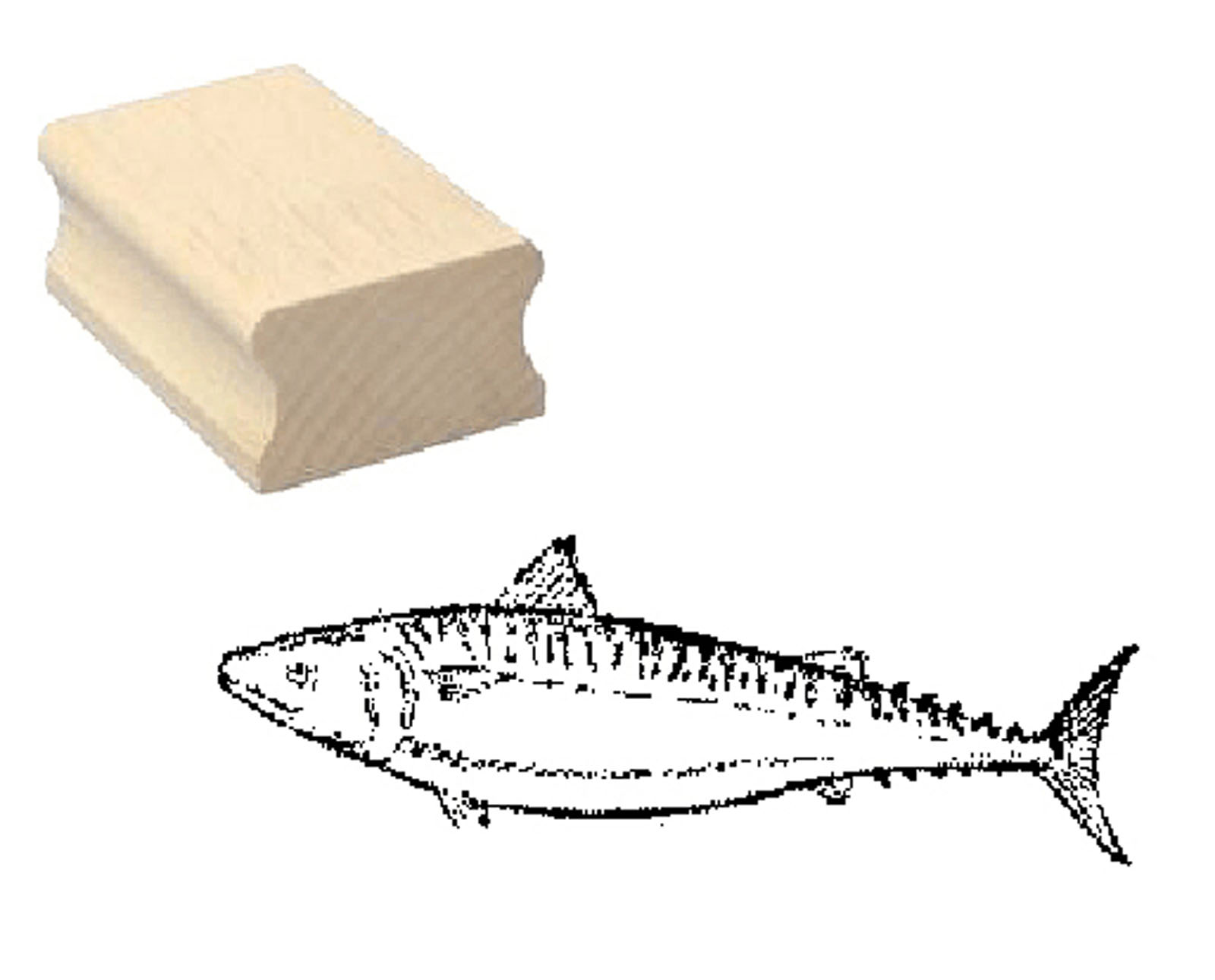 Motivstempel « Makrele »
