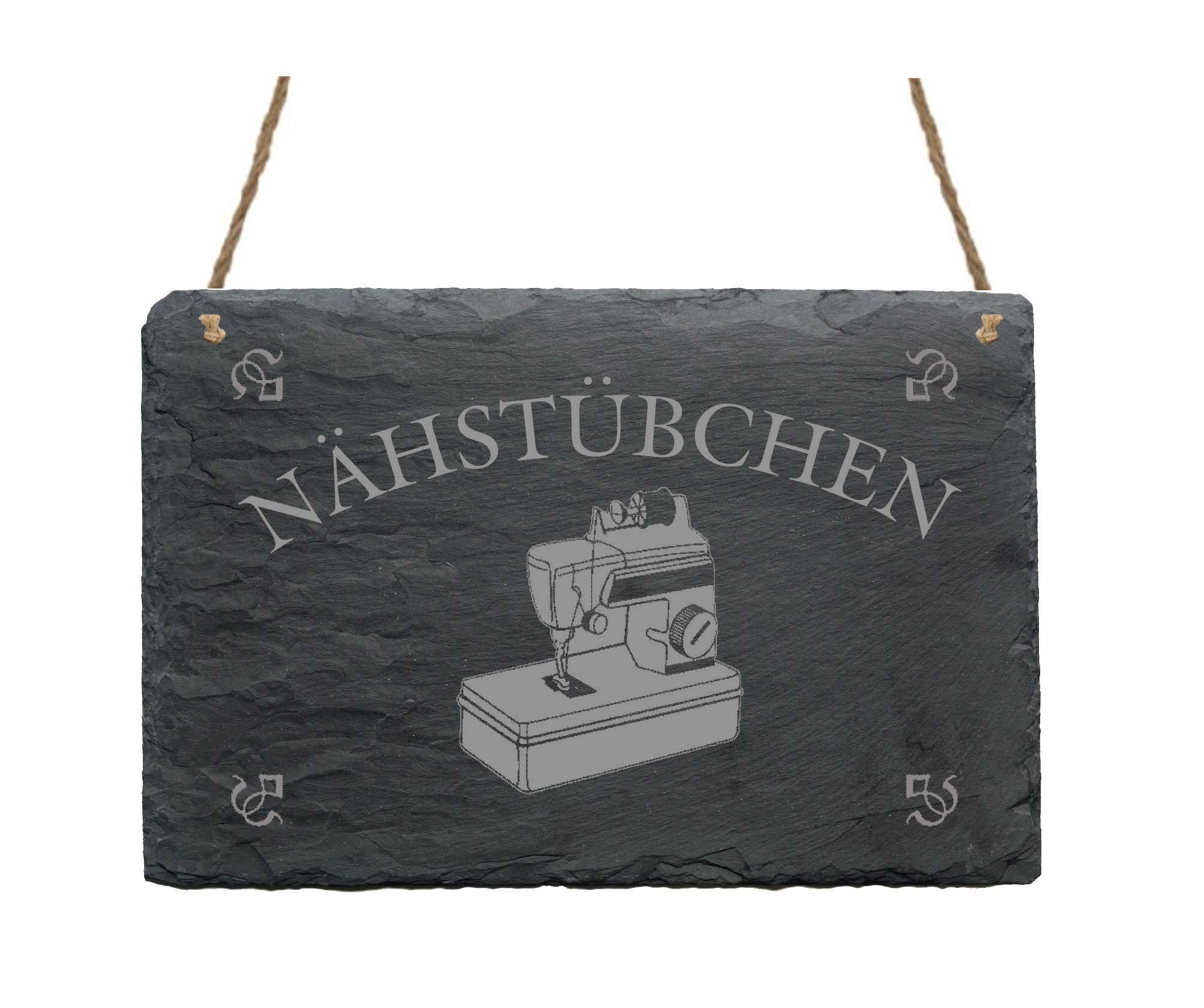 Schiefertafel « Nähstübchen »