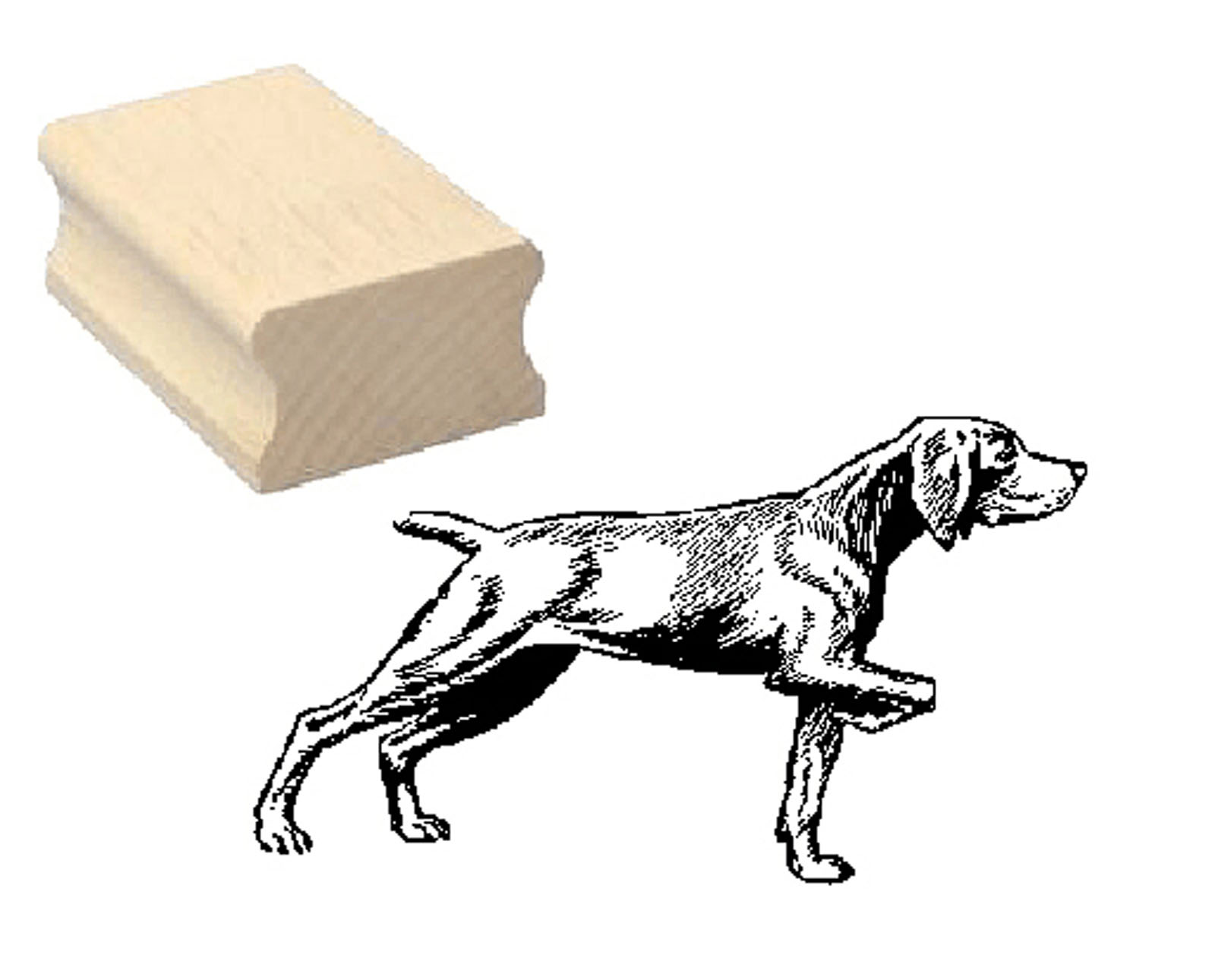 Motivstempel « WEIMARANER » Hund