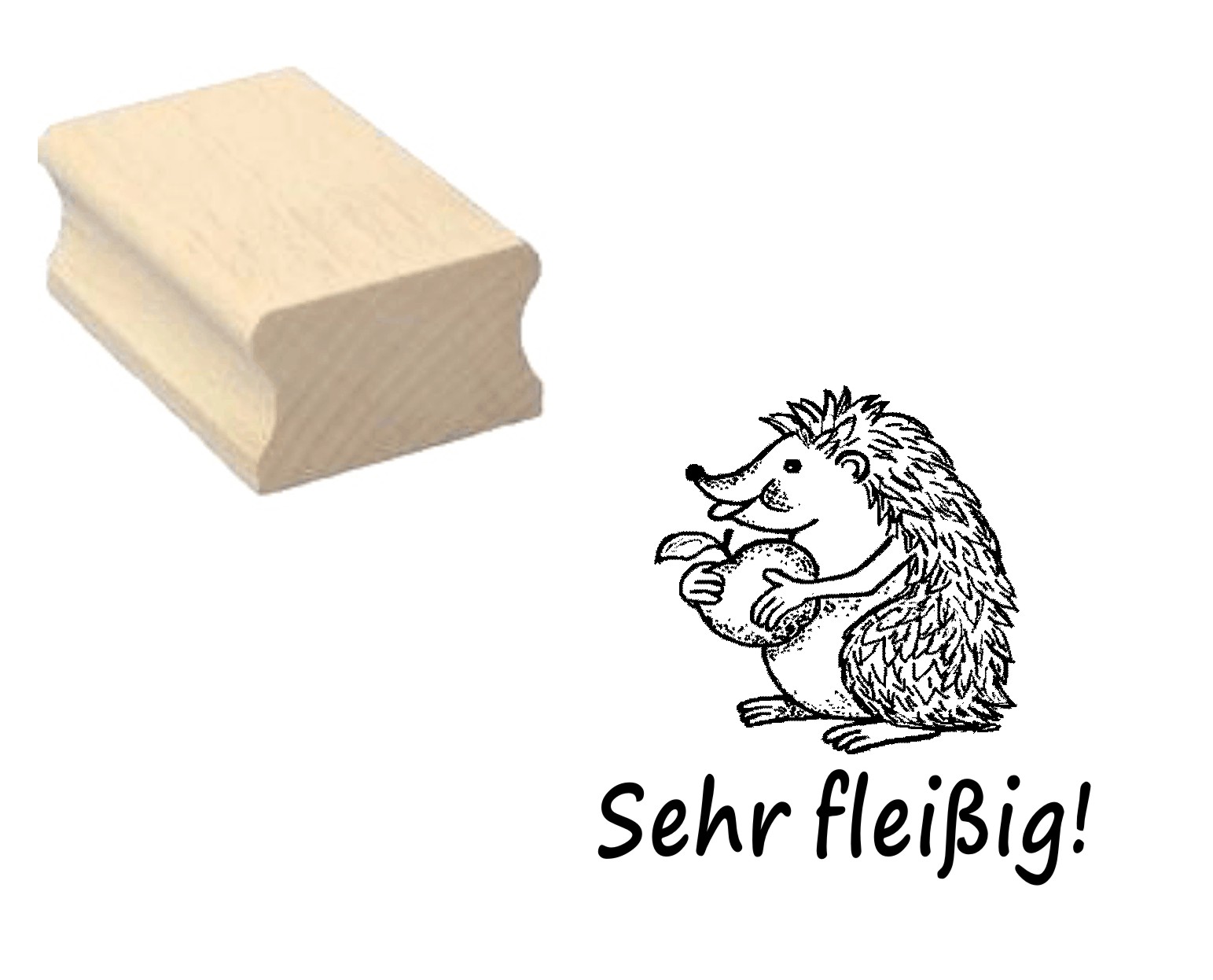 Lehrerstempel « Sehr fleißig! »