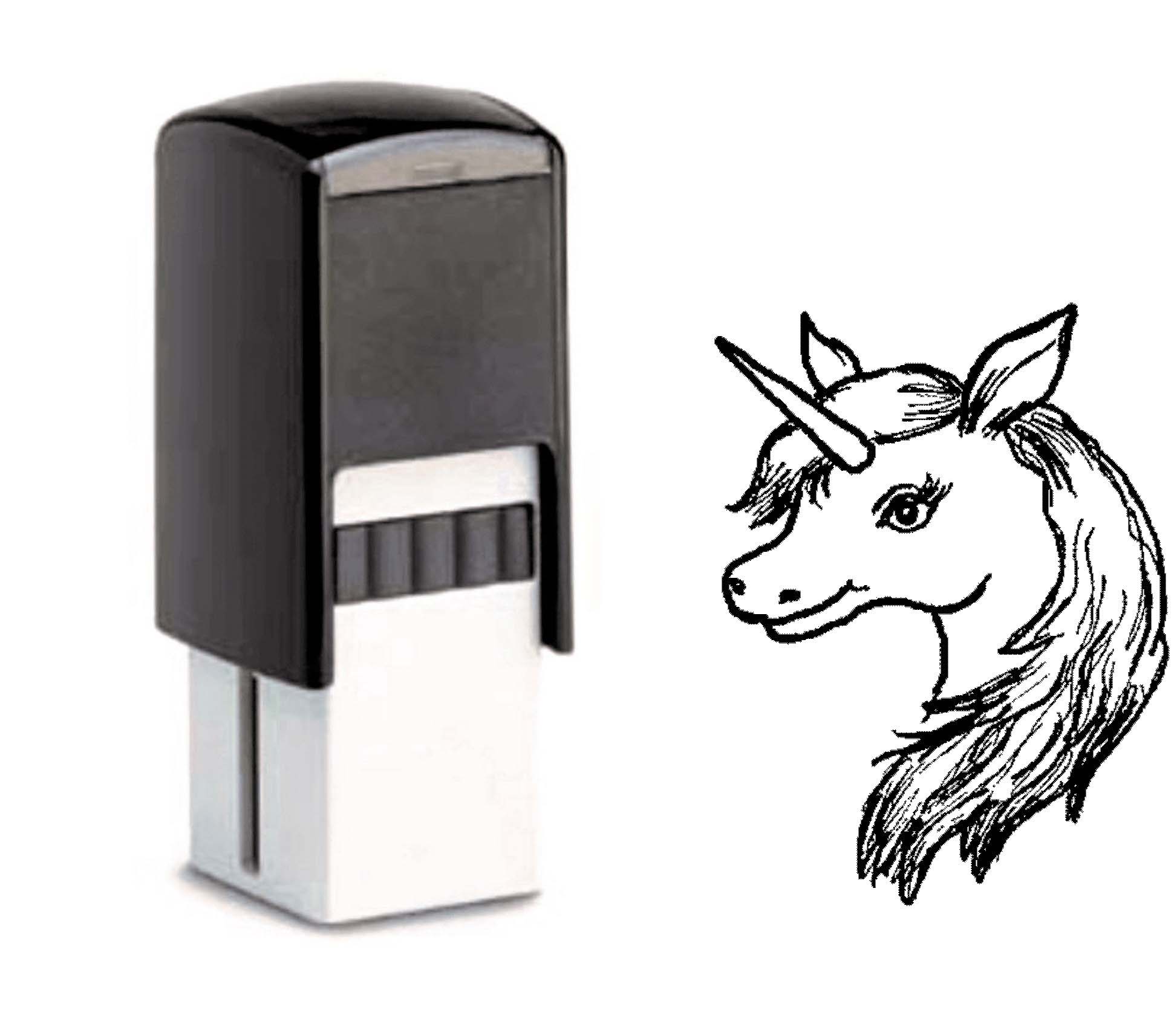 Bonuskartenstempel Einhorn - 10 x 10 mm