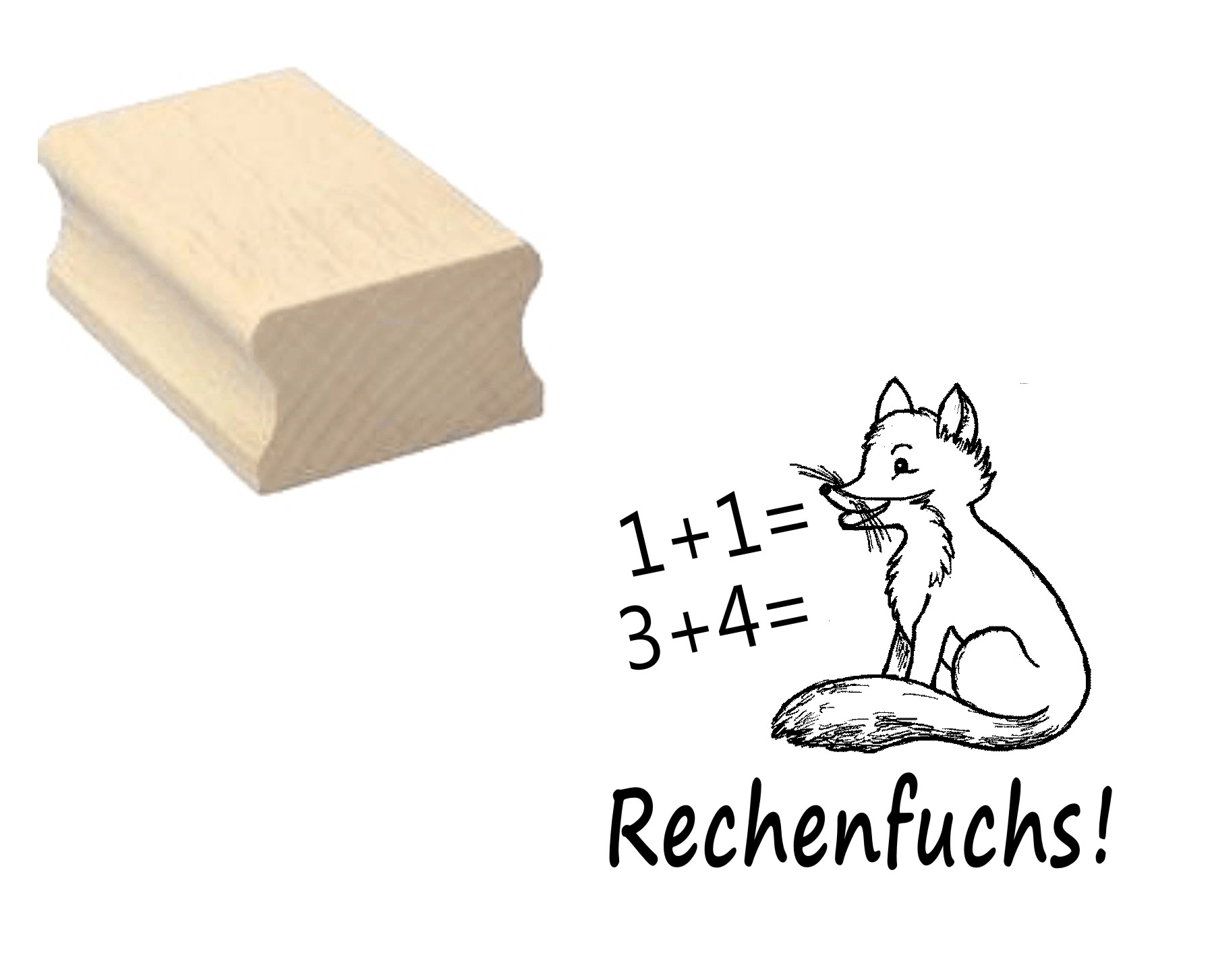 Lehrerstempel « Rechenfuchs »