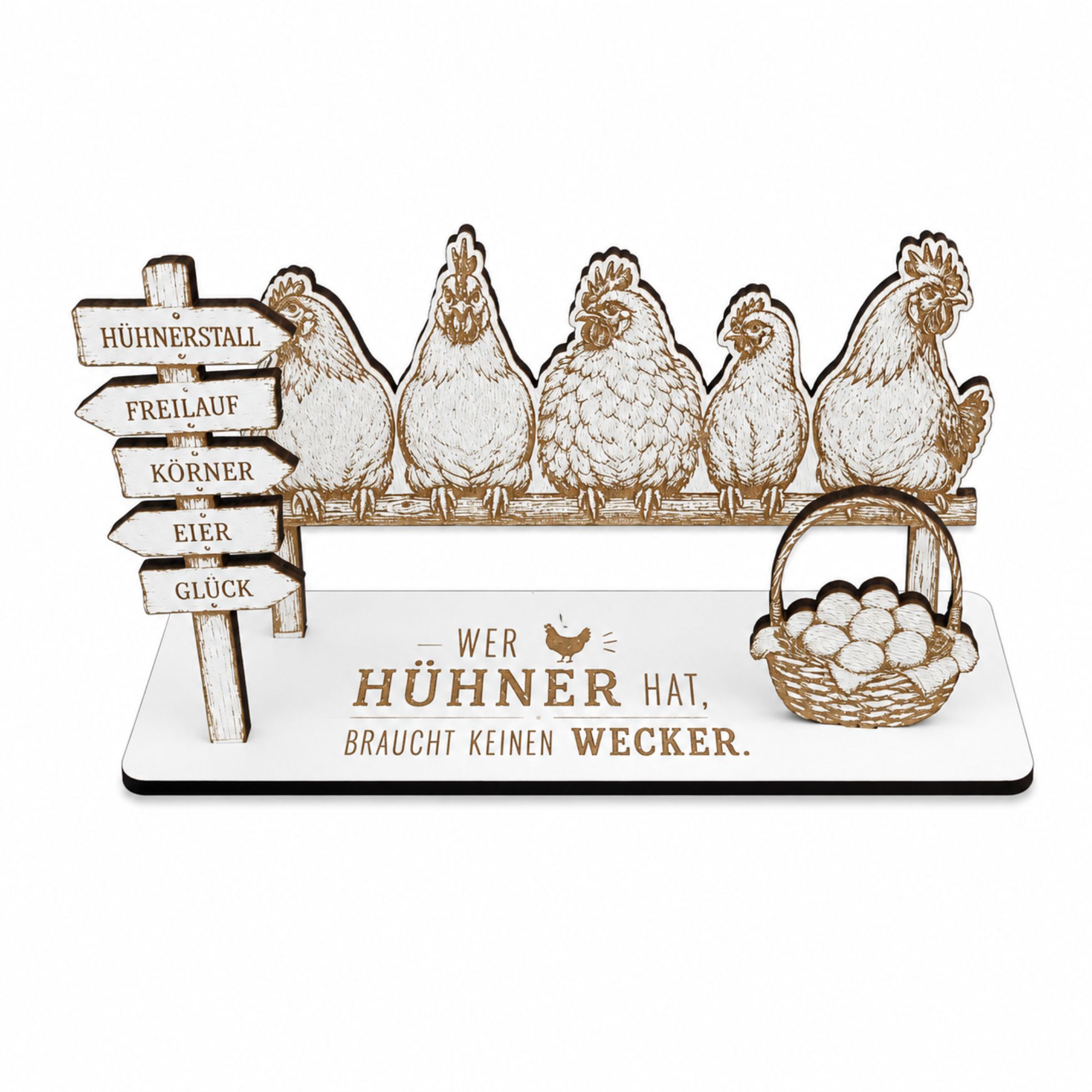 Hühner Geldgeschenk Hühnerstall Geschenk für Hühnerhalter 14,5 x 8 cm