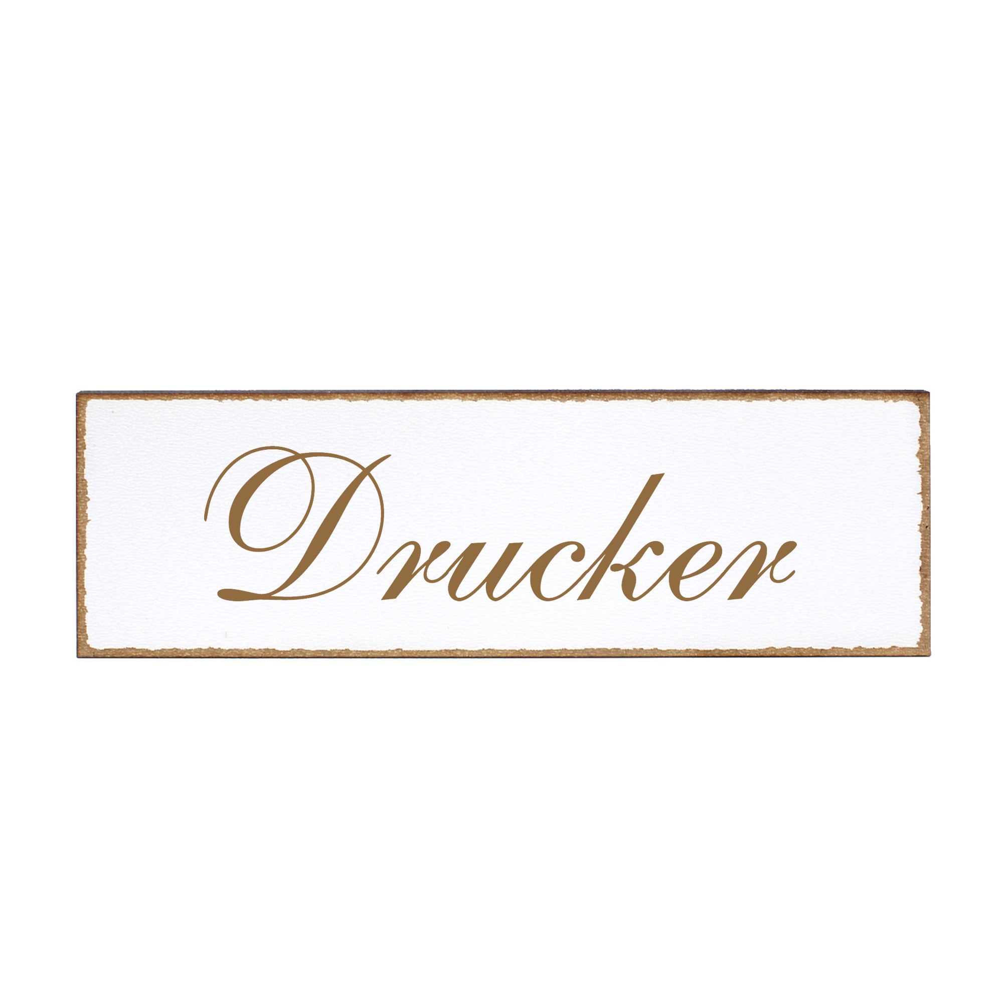Deko Türschild - Drucker - Schild 150 x 50 mm - Schilder Türschilder