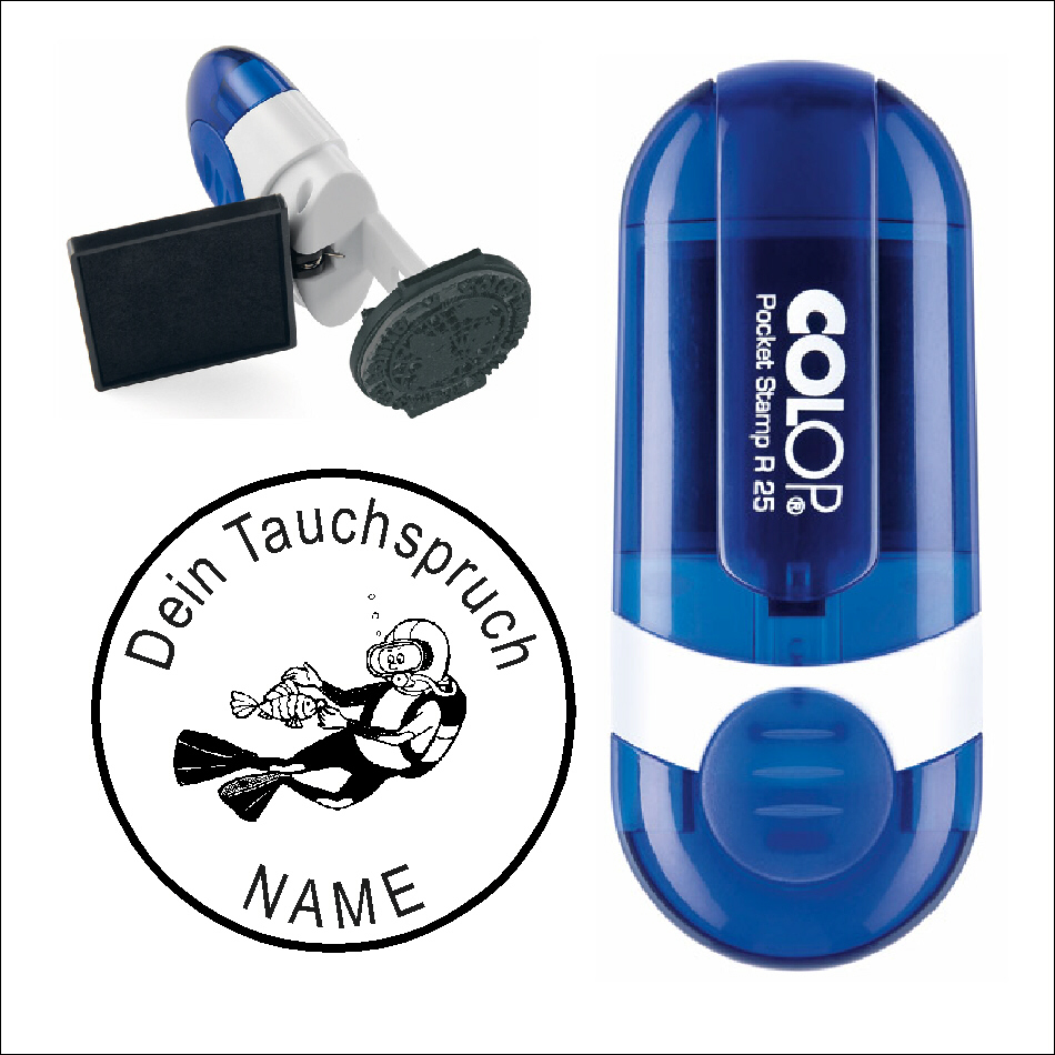 Taucherstempel « Taucher 2 »