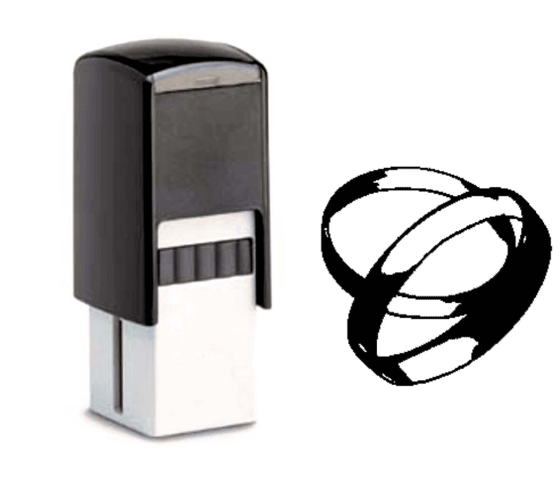 Bonuskartenstempel Ringe - 10 x 10 mm