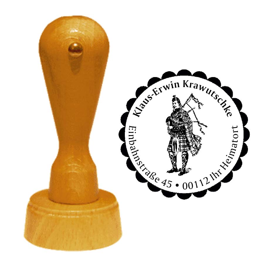 Adressenstempel « DUDELSACKSPIELER »