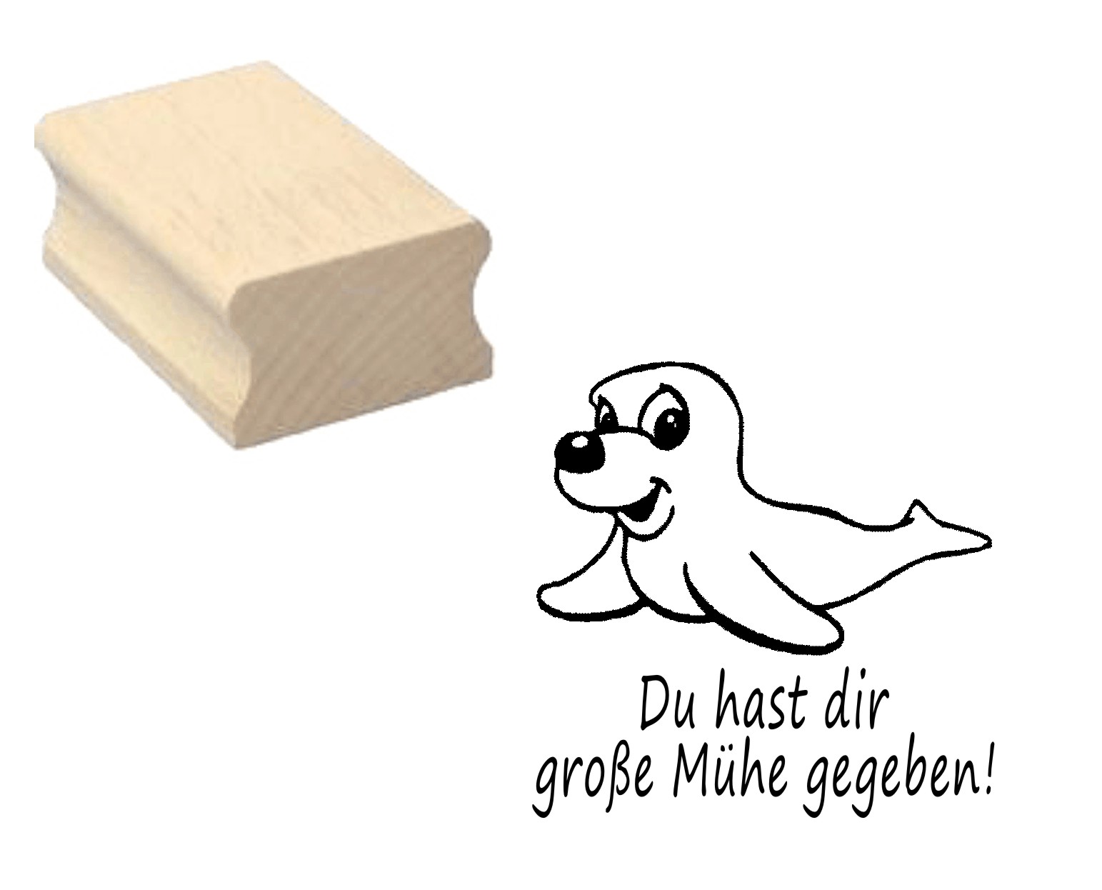 Lehrerstempel « Du hast dir große Mühe gegeben! »