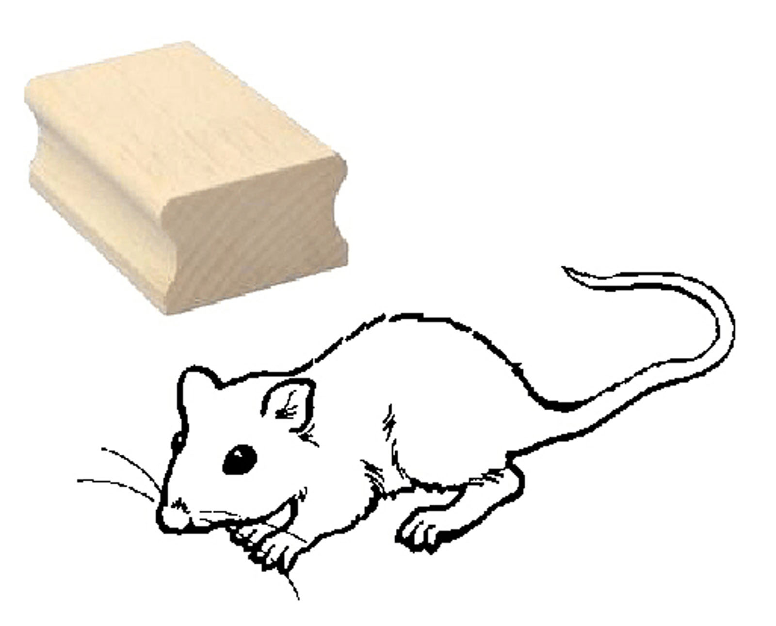 Motivstempel « Maus 02 »