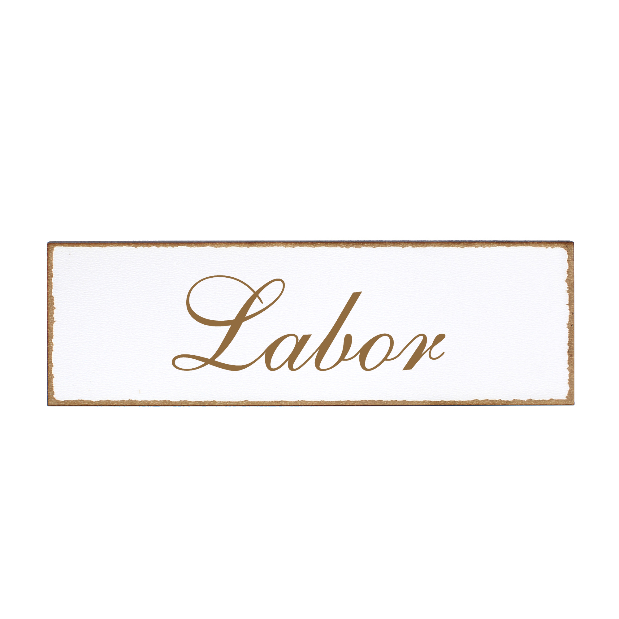 Deko Türschild - Labor - Schild 150 x 50 mm - Schilder Türschilder