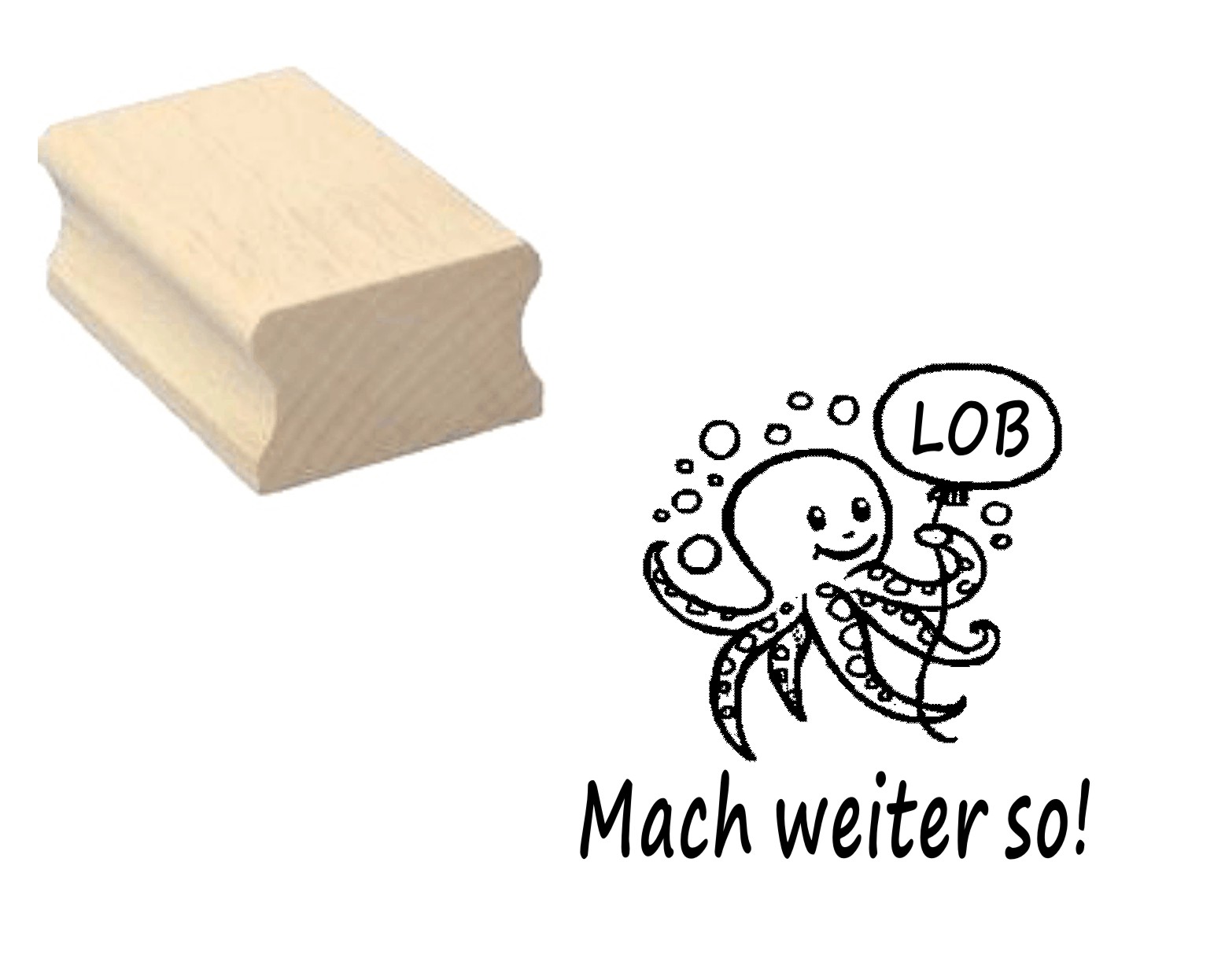Lehrerstempel « Mach weiter so! »
