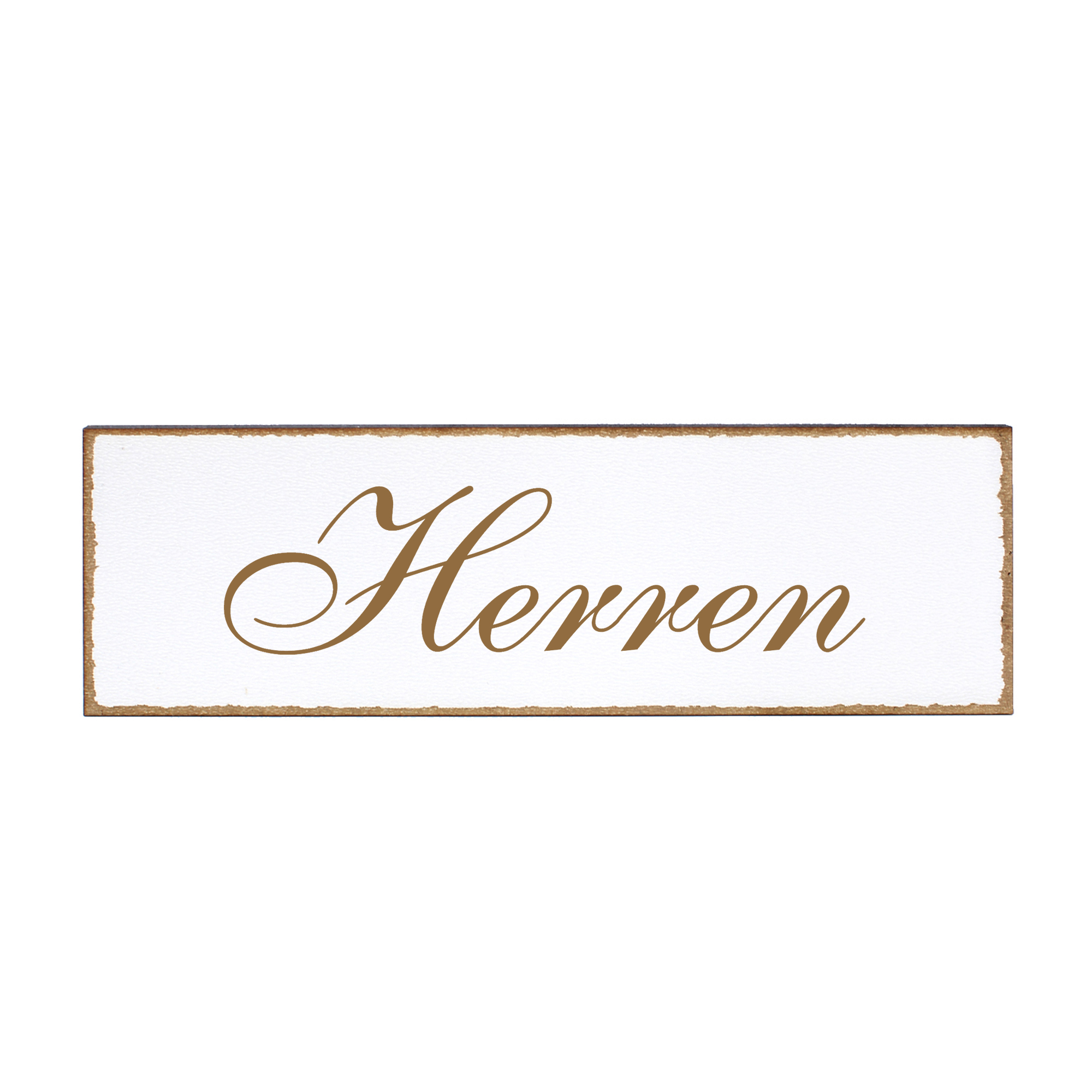 Deko Türschild - Herren - Schild 150 x 50 mm - Schilder Türschilder