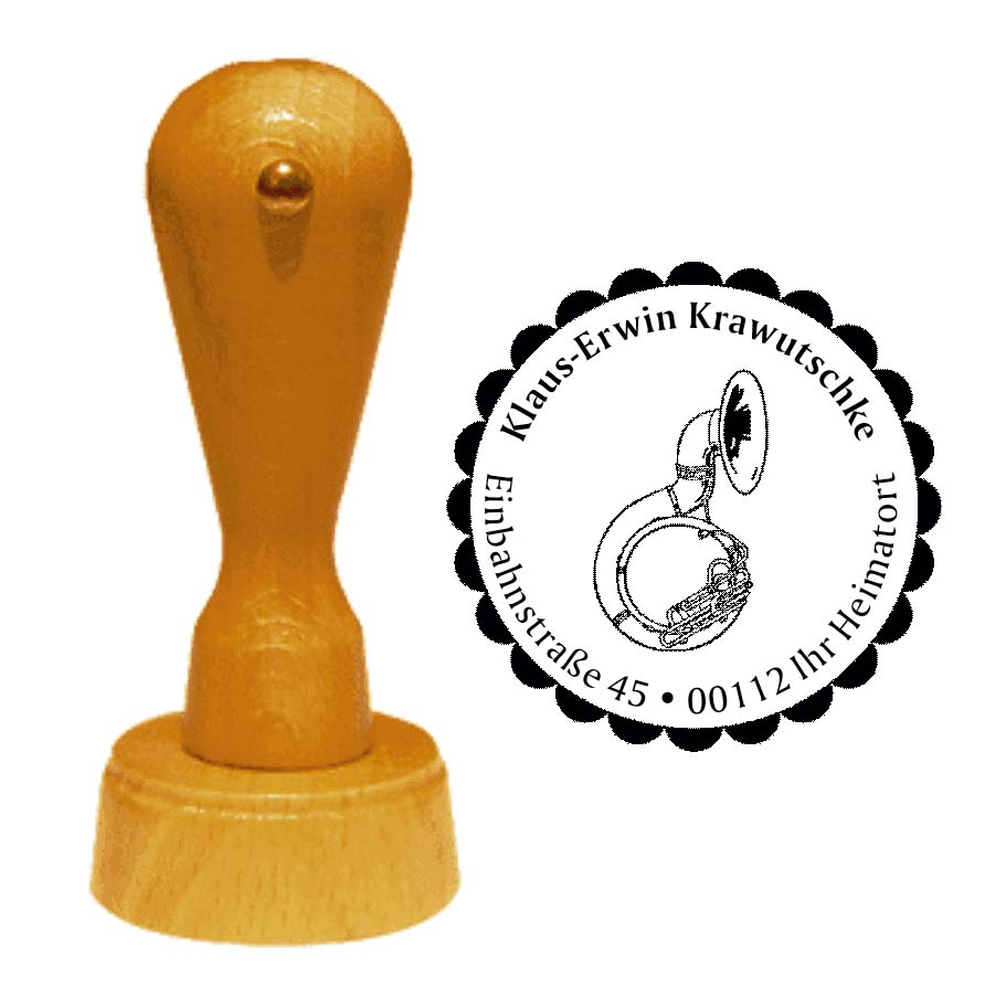 Adressenstempel « SOUSAPHON »