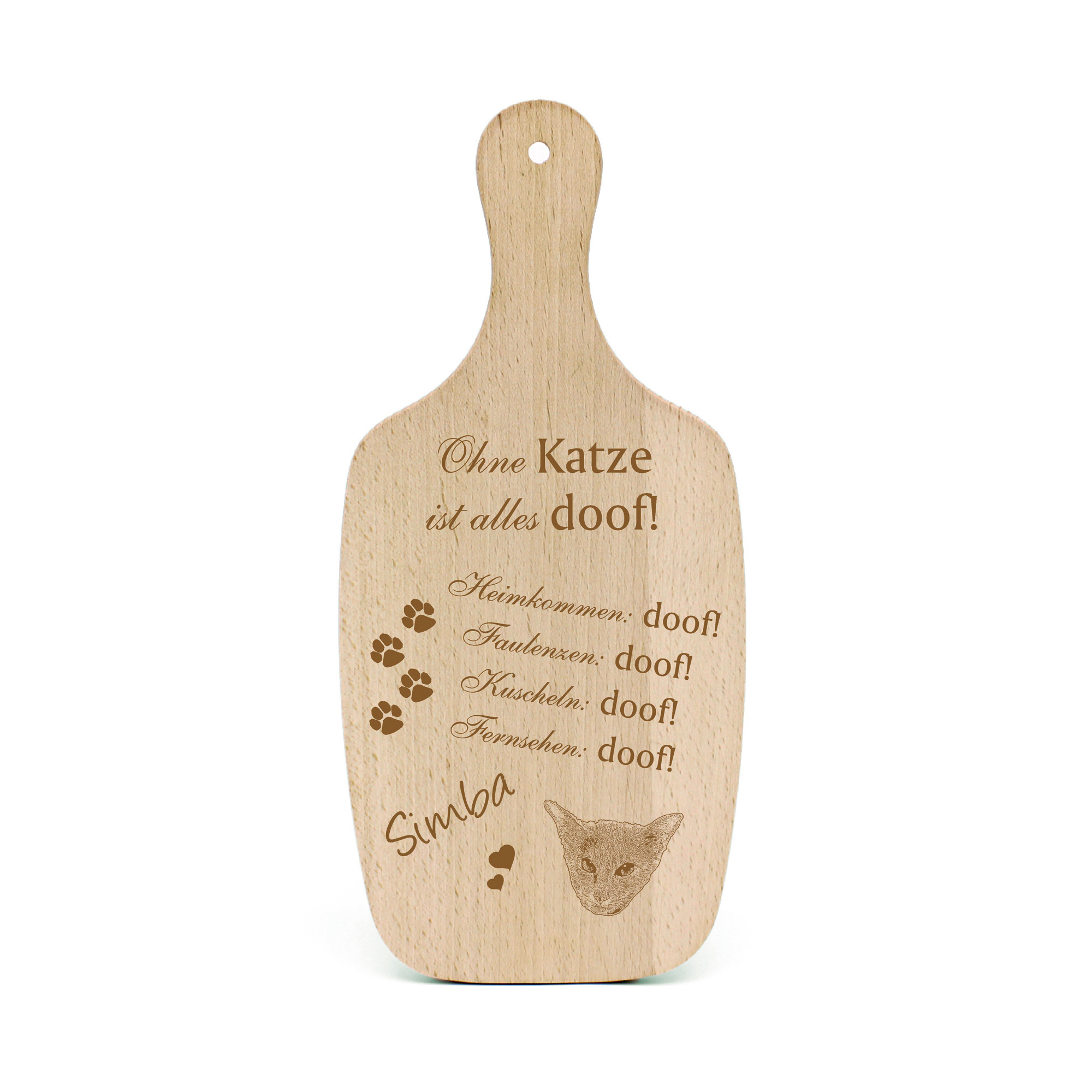 Katzendeko Schild Geschenk Javanese Katze -... Alles Doof- Deko Katzenliebhaber