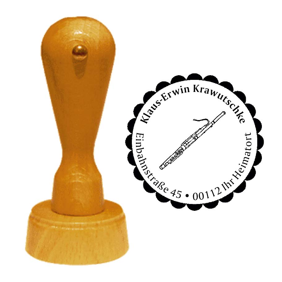 Adressenstempel « FAGOTT »