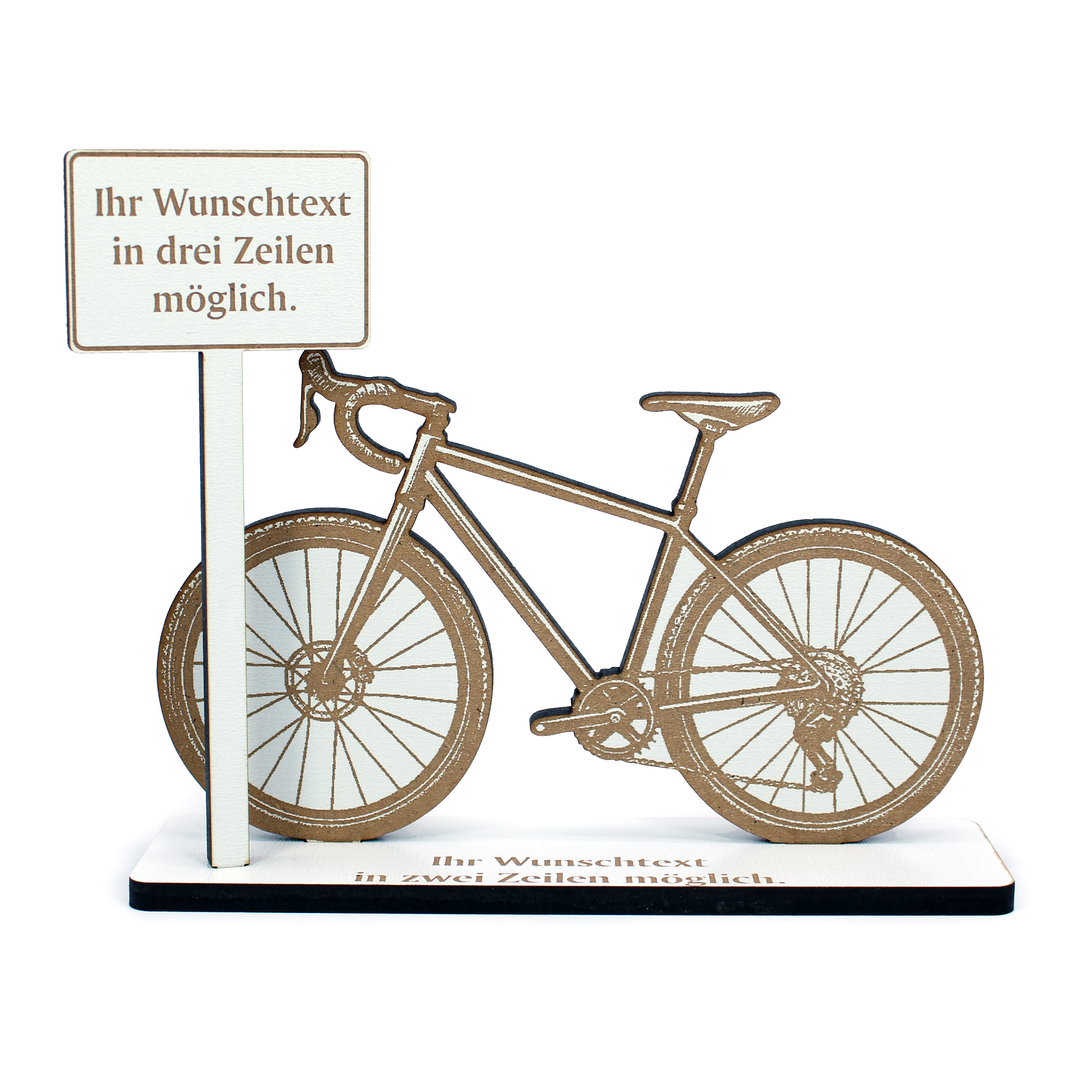 Geschenk Geldgeschenk Gravelbike Allroad Gravelrad Fahrrad – personalisierbar – 15cm x 13cm