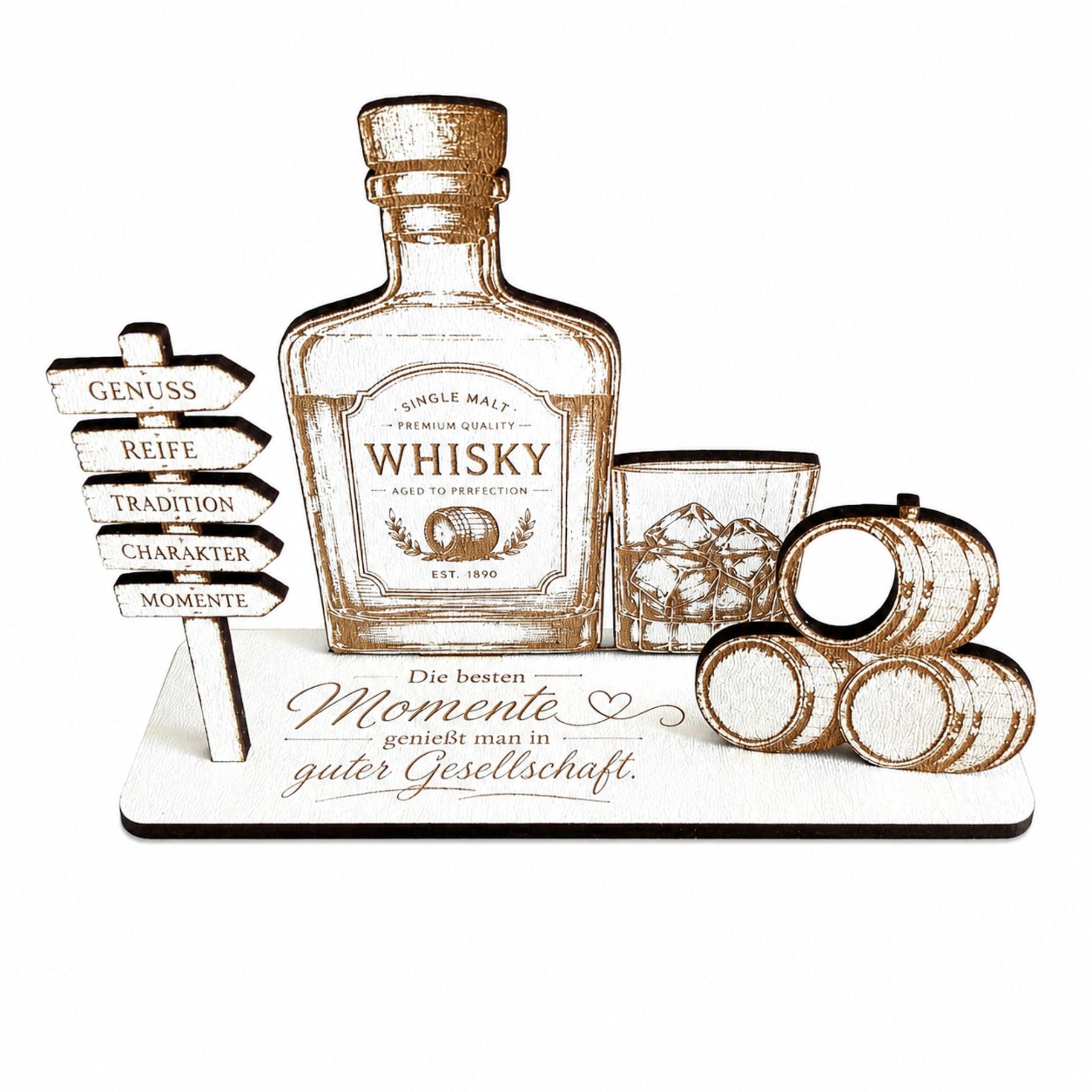 Whisky Geldgeschenk – Geschenk für Genießer 15 x 10 cm