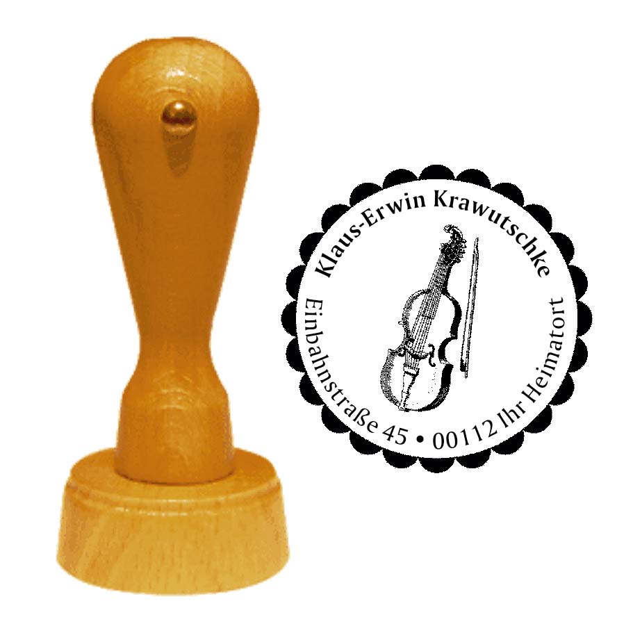 Adressenstempel « BRATSCHE »