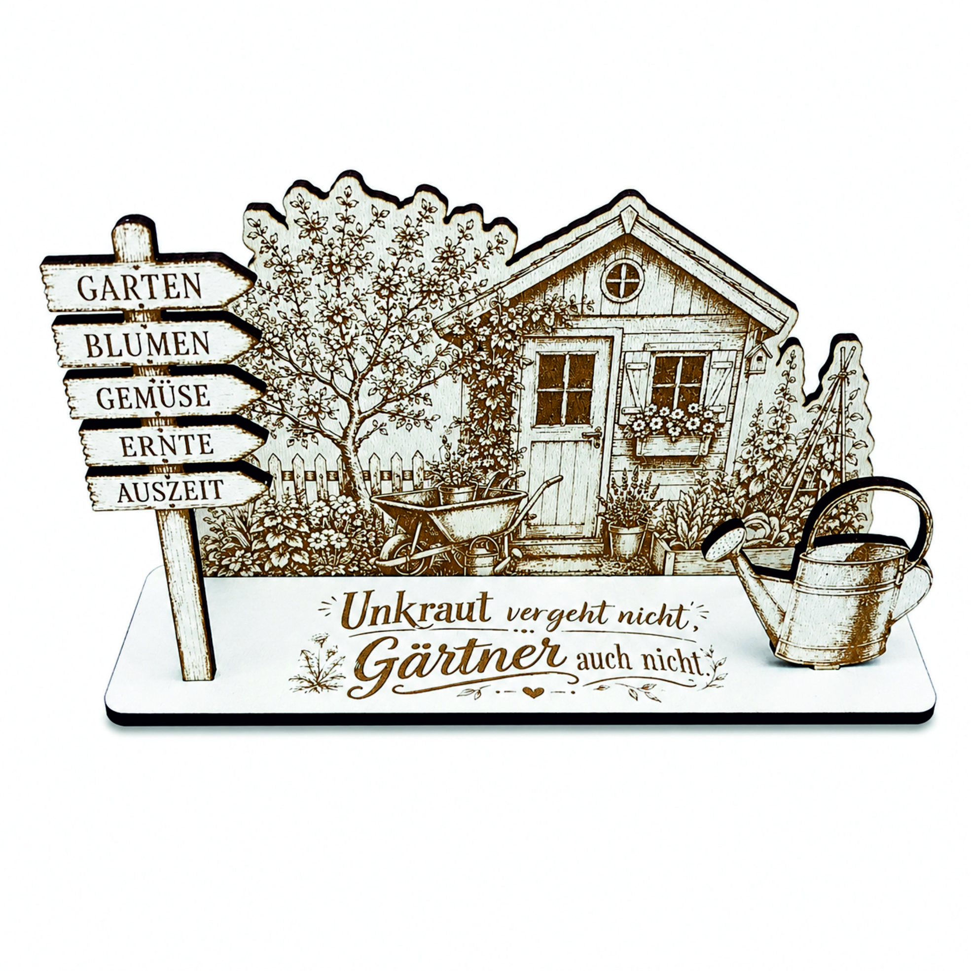 Gärtner Geldgeschenk – Geschenk für Gartenfreunde 14,5 x 8 cm